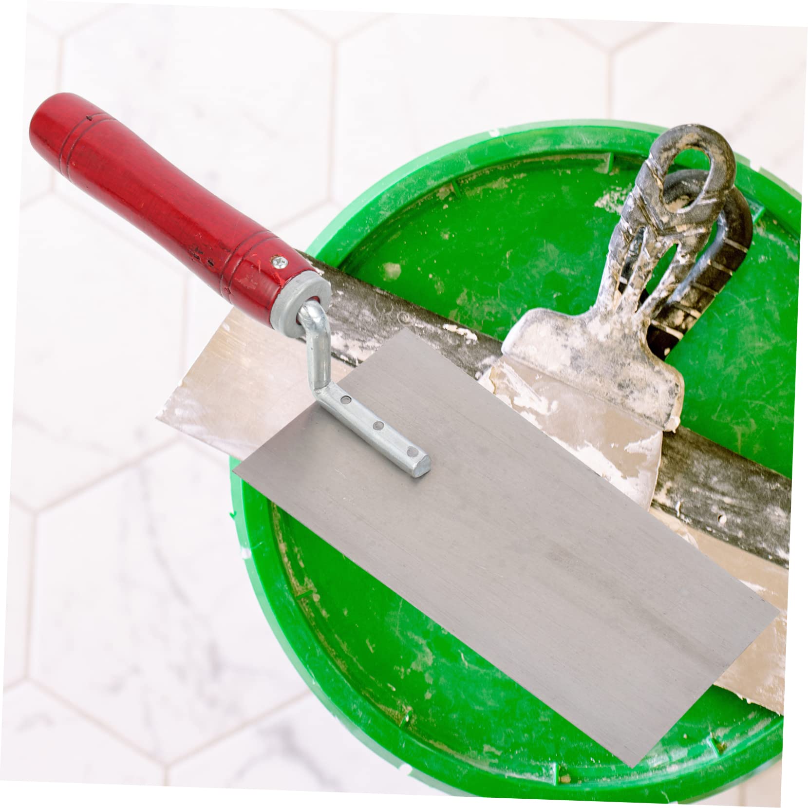 Lurrose 3pezzi Tagliastucco in Acciaio Inox Cazzuola Per Intonaco in Di Spatole Per e Rasatura