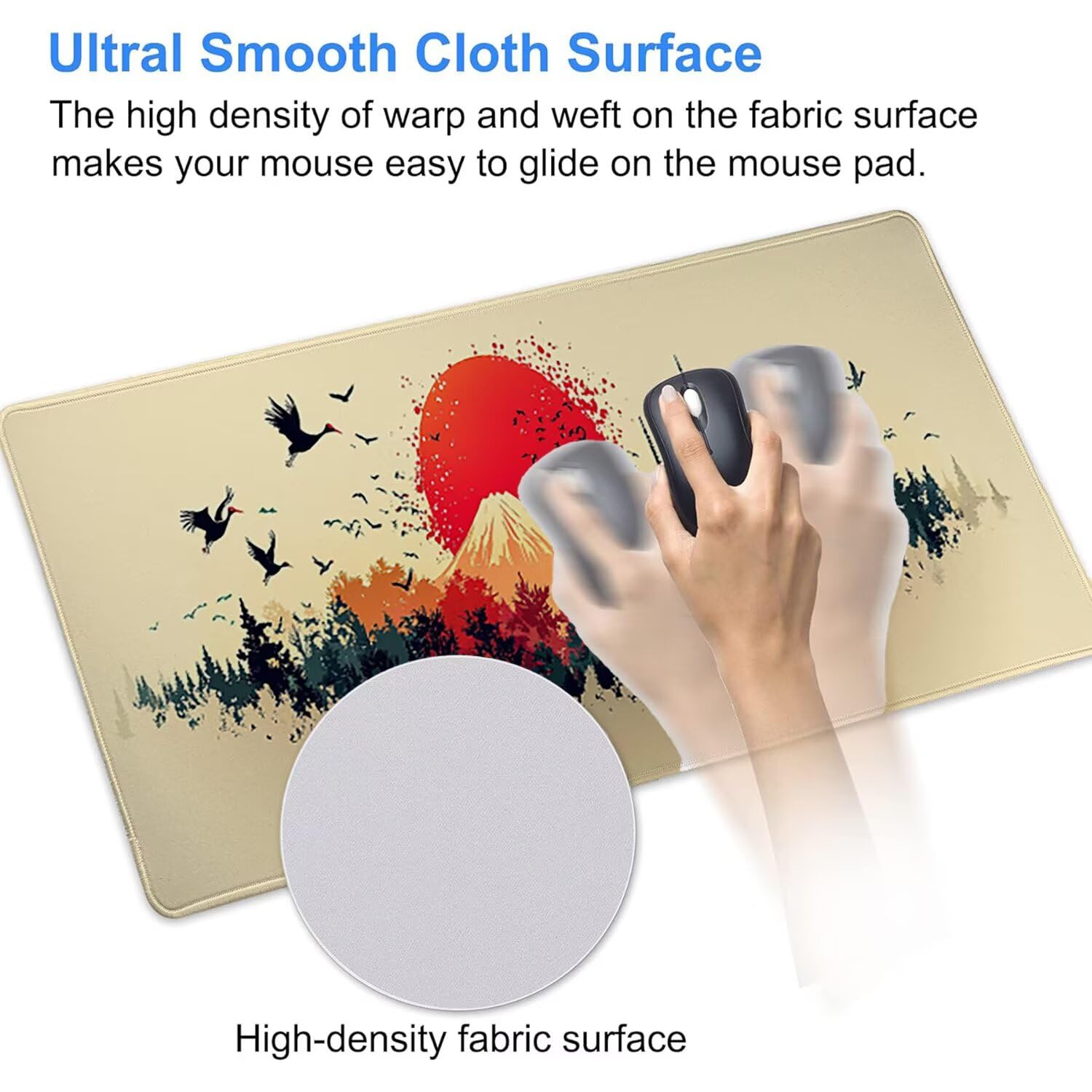 Podkładka pod mysz do gier, 1200 x 400 mm XXL Podkładka pod mysz do gier, duża, antypoślizgowa, wodoodporna, iExtended długa klawiatura podkładka pod mysz, podkładka pod mysz, akcesoria biurowe, do