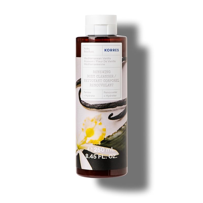 KORRES Sabonete Líquido Corporal Mediterranean Vanilla Blossom, 250 mL