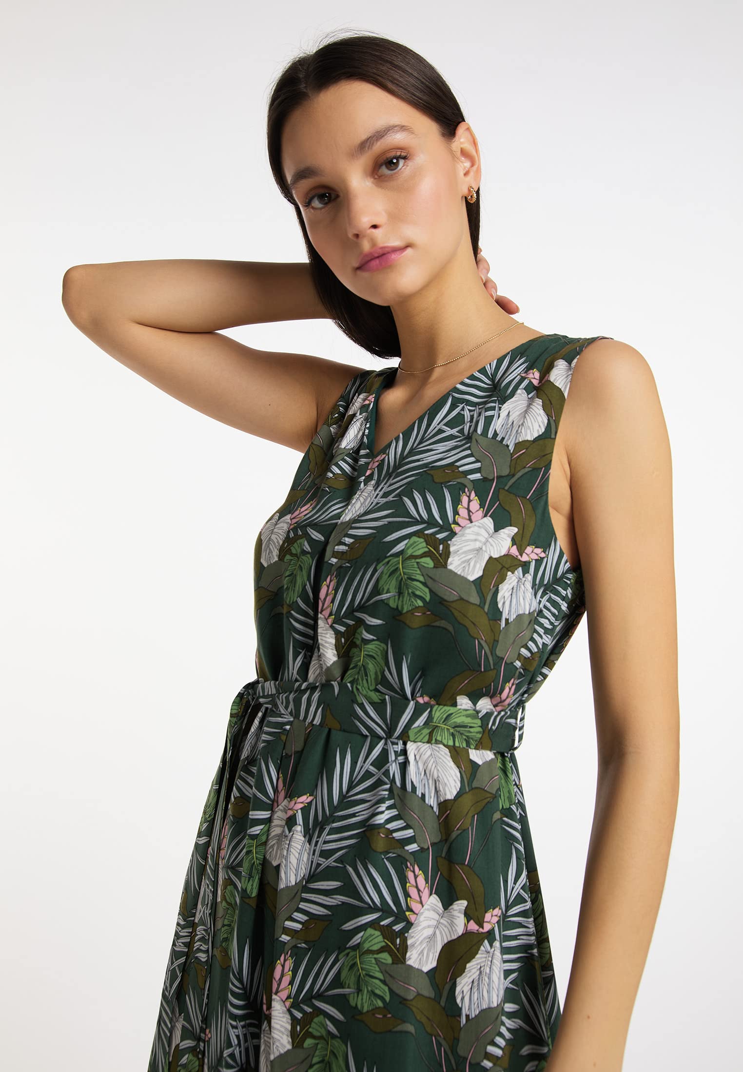 IMANE Robe Maxi Femme