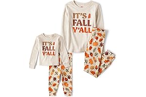 Mommy and Me Matches Fall Harvest Cotton Pajamas
