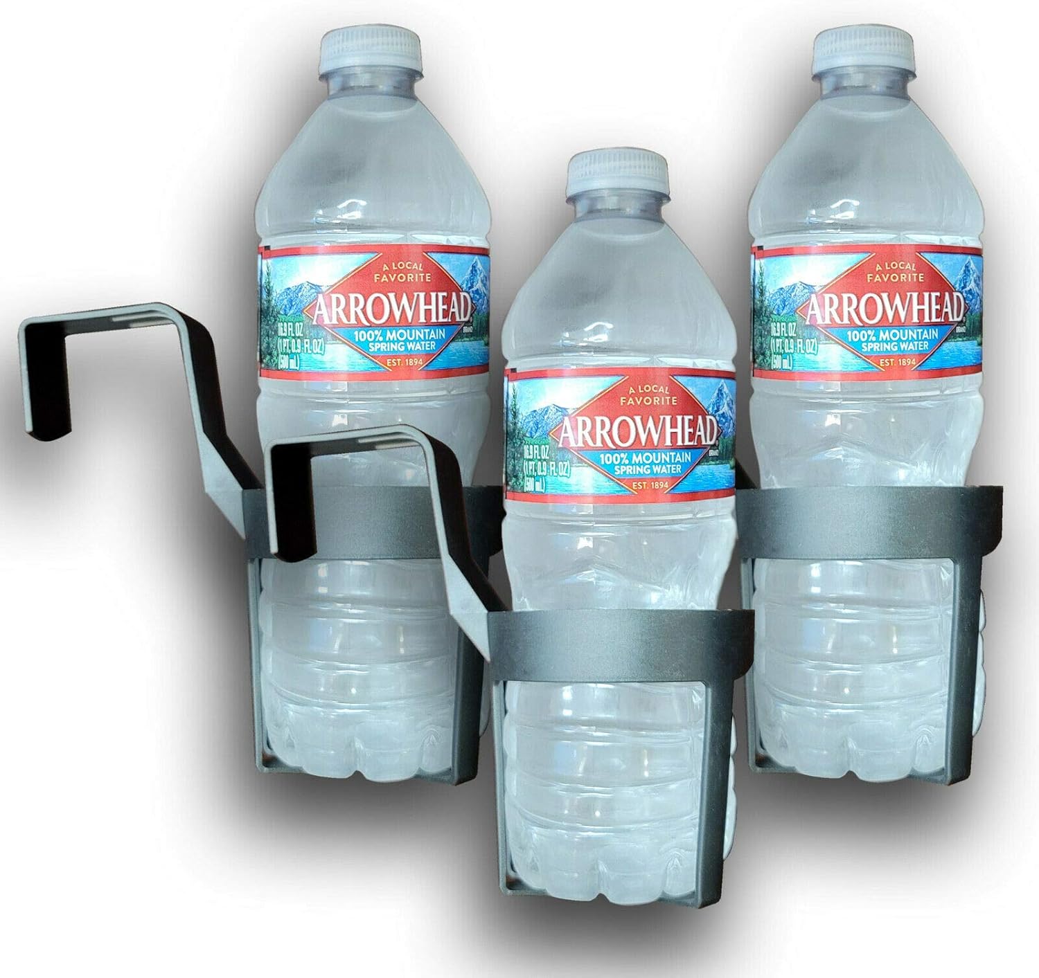 Agger 3Pcs Cup Holder Auto Drink Water Bottle Stand Bottle Drink Holder Car Truck Rack Interior Door Window Mount Bracket