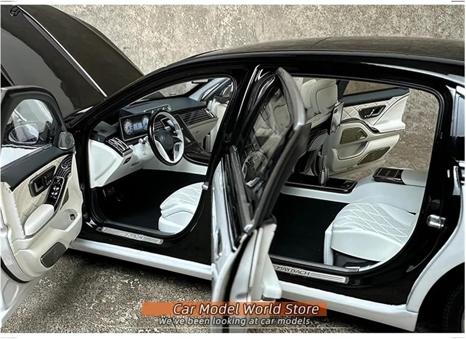 1:18 for S-Class S680 2021 Car Model Company Gift Display(No Box)