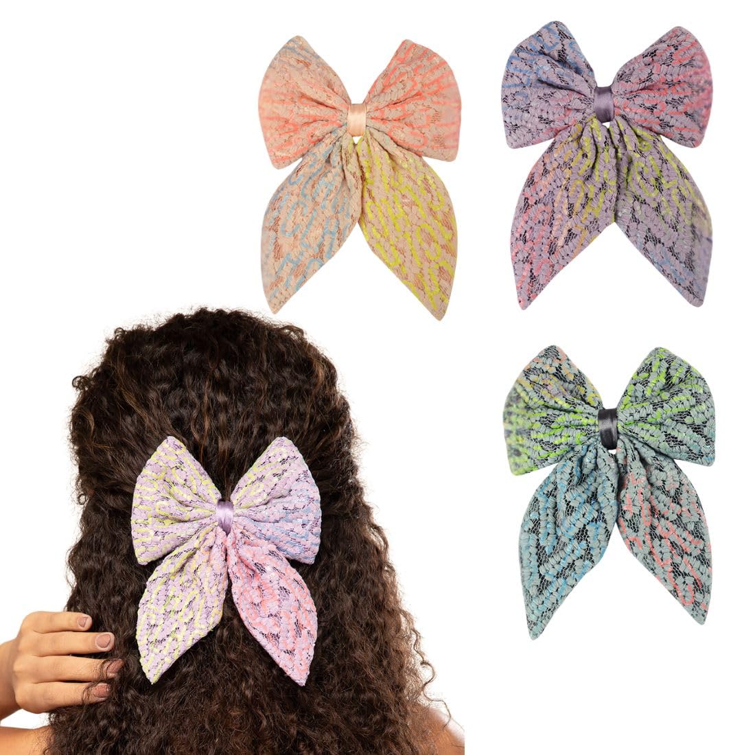 See full amazon price history chart for Radhu & Kabby Trendy Hair Bow Clip For Women/Girls | Comfortable Hair Accessories | Best Gift | Fancy & Stylish | Anti-Hair Breakage Hairclips | Multicolors | Same As Pic | 3 Pcs Radhu & Kabby Trendy Hair Bow Clip For Women/Girls | Comfortable Hair Accessories | Best Gift | Fancy & Stylish | Anti-Hair Breakage Hairclips | Multicolors | Same As Pic | 3 Pcs (B0CLGS8CGF) Amazon Price History, Amazon Price Tracker