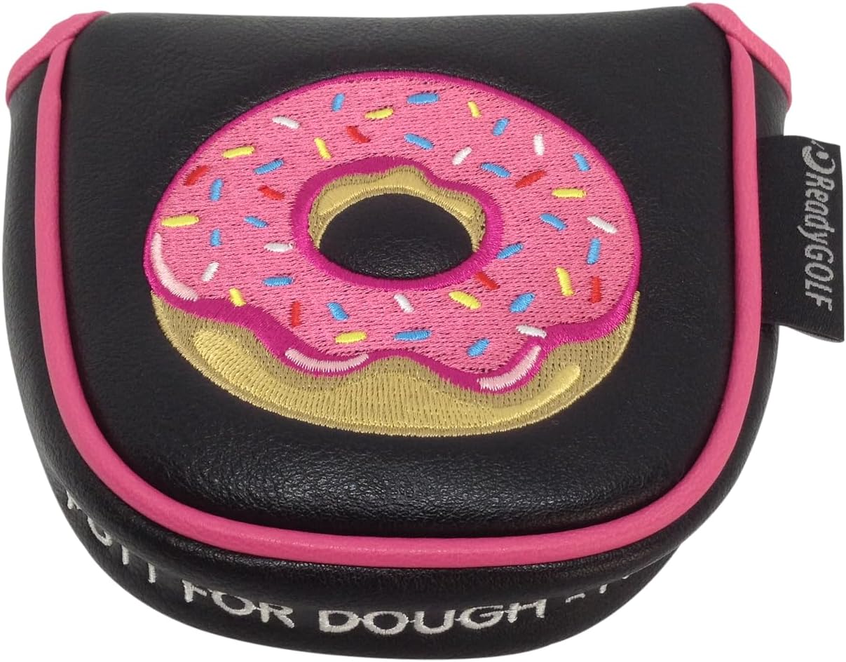 Putt for Dough-Nuts Embroidered Doughnut Putter Cover - Mallet