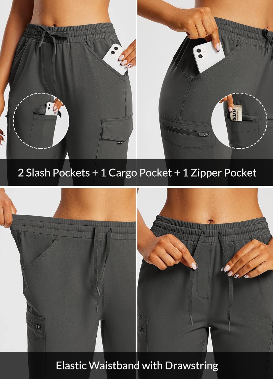 Pantaloni Da Trekking Donna BALEAF - Impermeabili, Termici, Con Tasche, Taglie XS-3XL - Foto 10