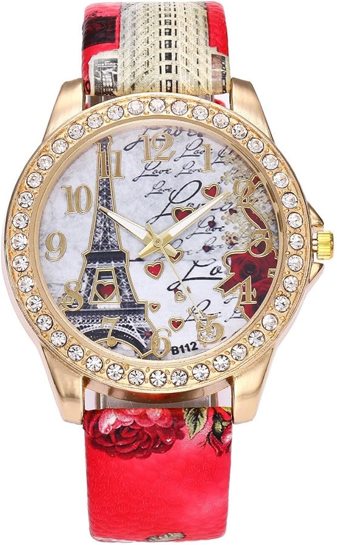 eiffel tower design watch