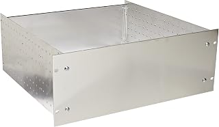 BUD Industries RM-14213 Aluminum Rackmount Chassis 19" L x 17.19" W x 6.97" H, Natural