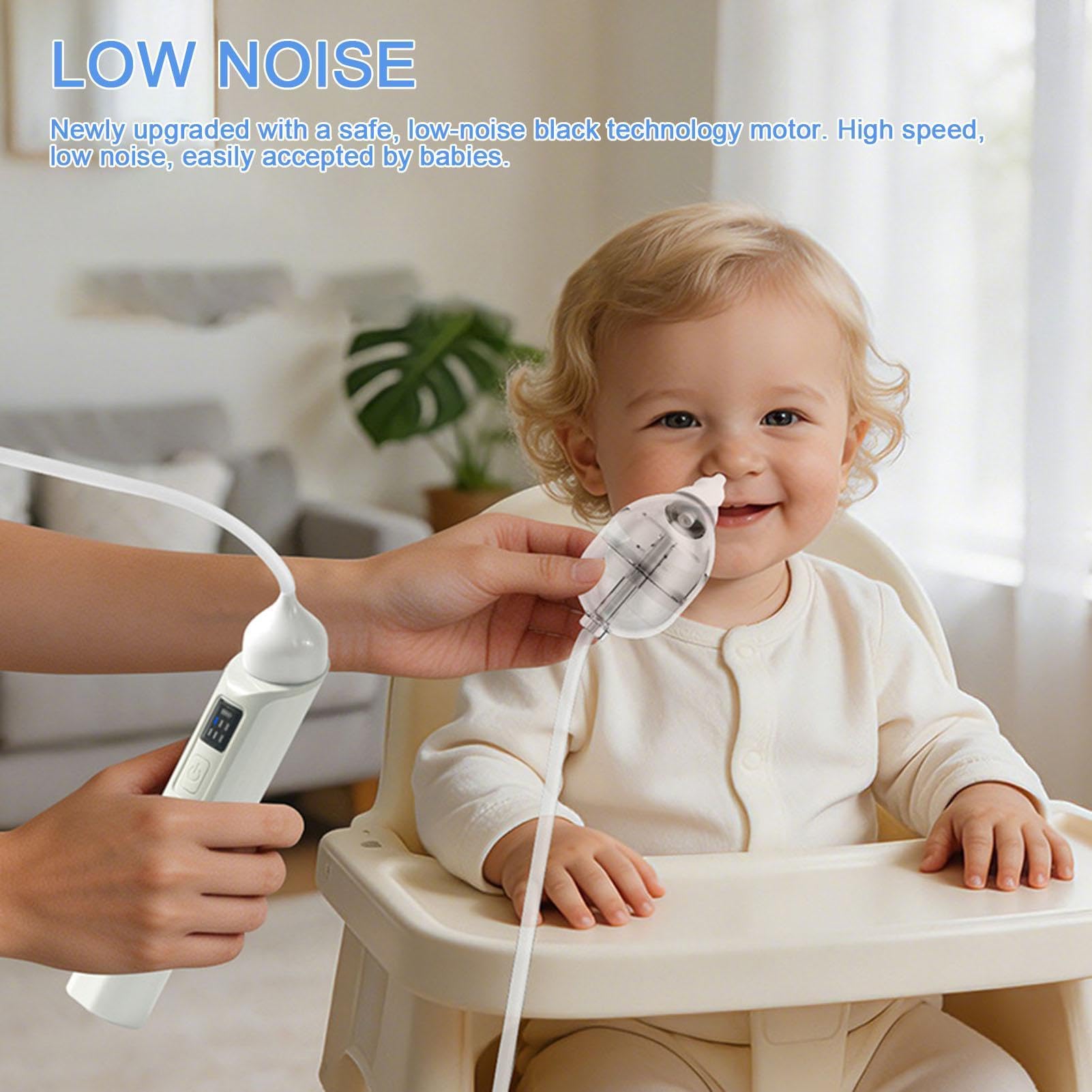 Aspiratore nasale per dispositivo di portatile elettrico per bambini