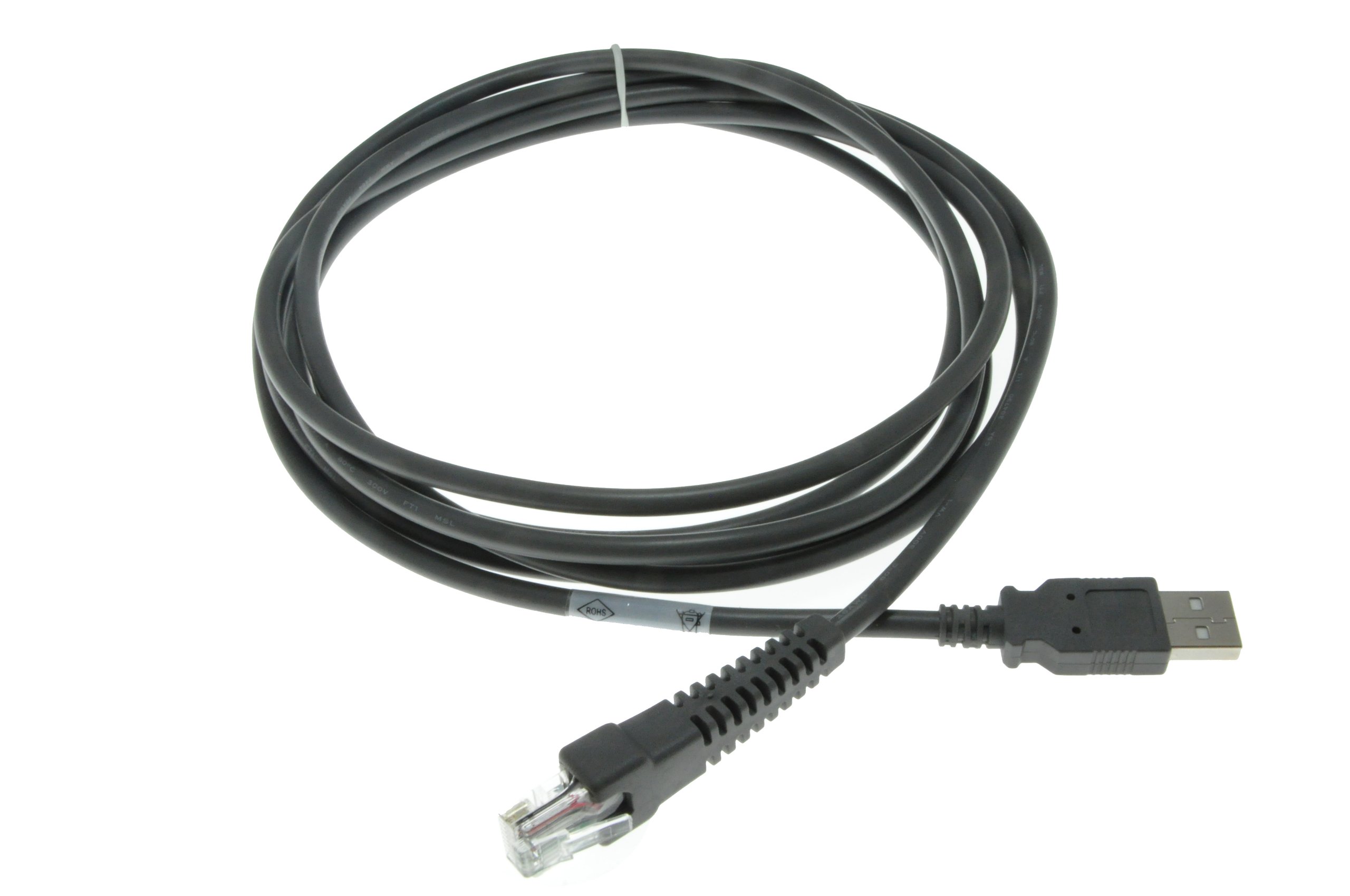 Arkscan USB Cable for Motorola Symbol Barcode Scanner CBA-U01-S10ZAR (3M / 9FT Flatted)