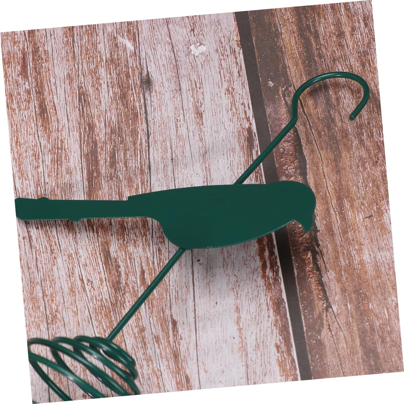 3 Jaulas para Pájaros Sebo para Pájaros Comedero De Metal Resistente Color Verde Oscuro.