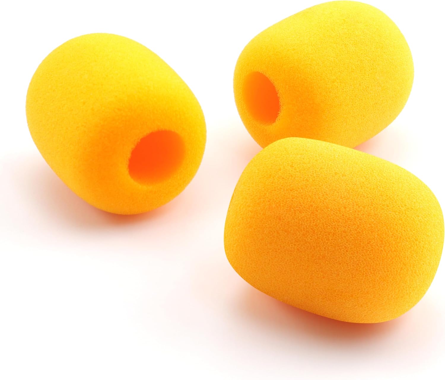 LEFXMOPHY Pop Filter for SteelSeries Arctis 1 3 5 7 7X 7P 9X Pro Gaming Headset Mic Foam Cover, 3-Pack Windscreen (Yellow) image 3