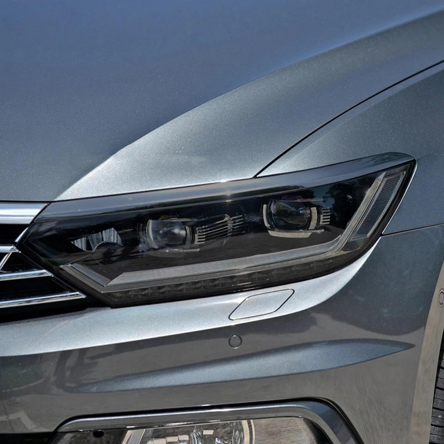 Film phare noir tpu anti-rayures pour VW Passat 2015-2023 - Look teinté et protection Gerrit