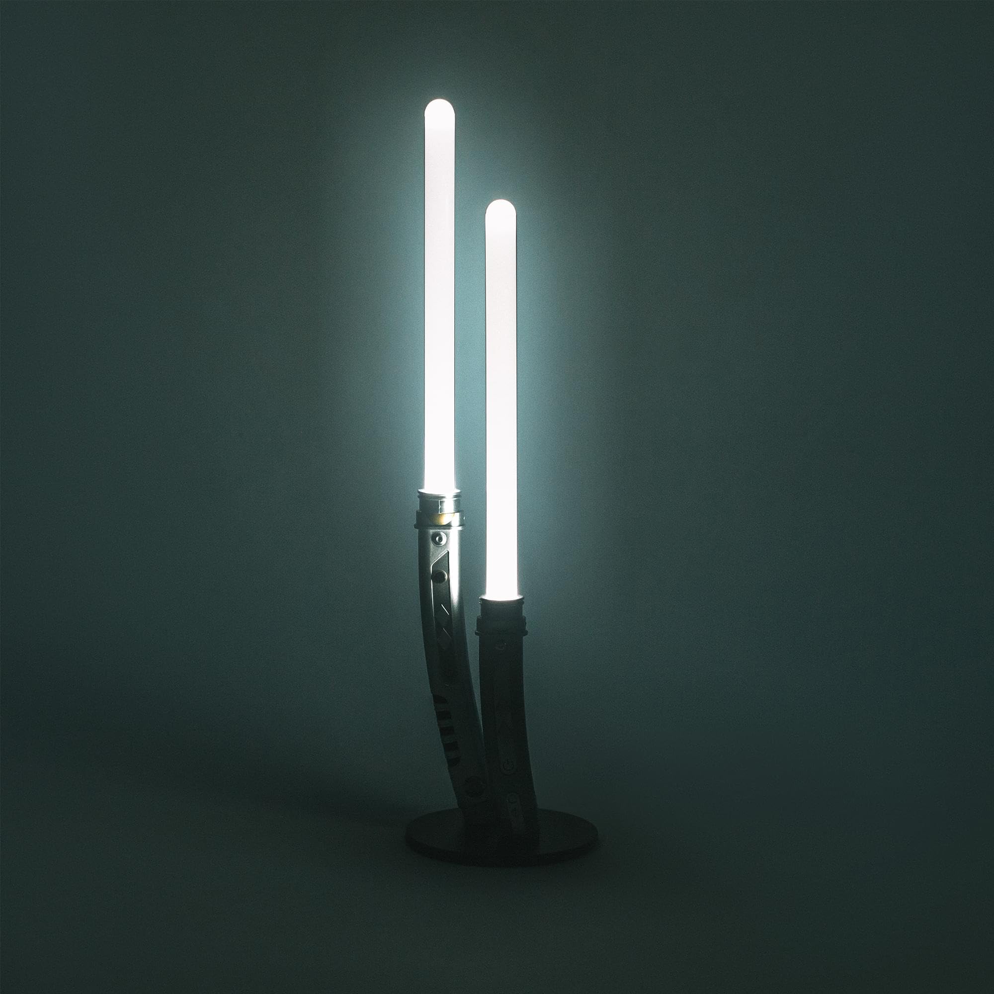 Star Wars  White Dual Lightsabers 12-Inch Mini LED Mood Light for Nightstand Table: Ahsoka Tano