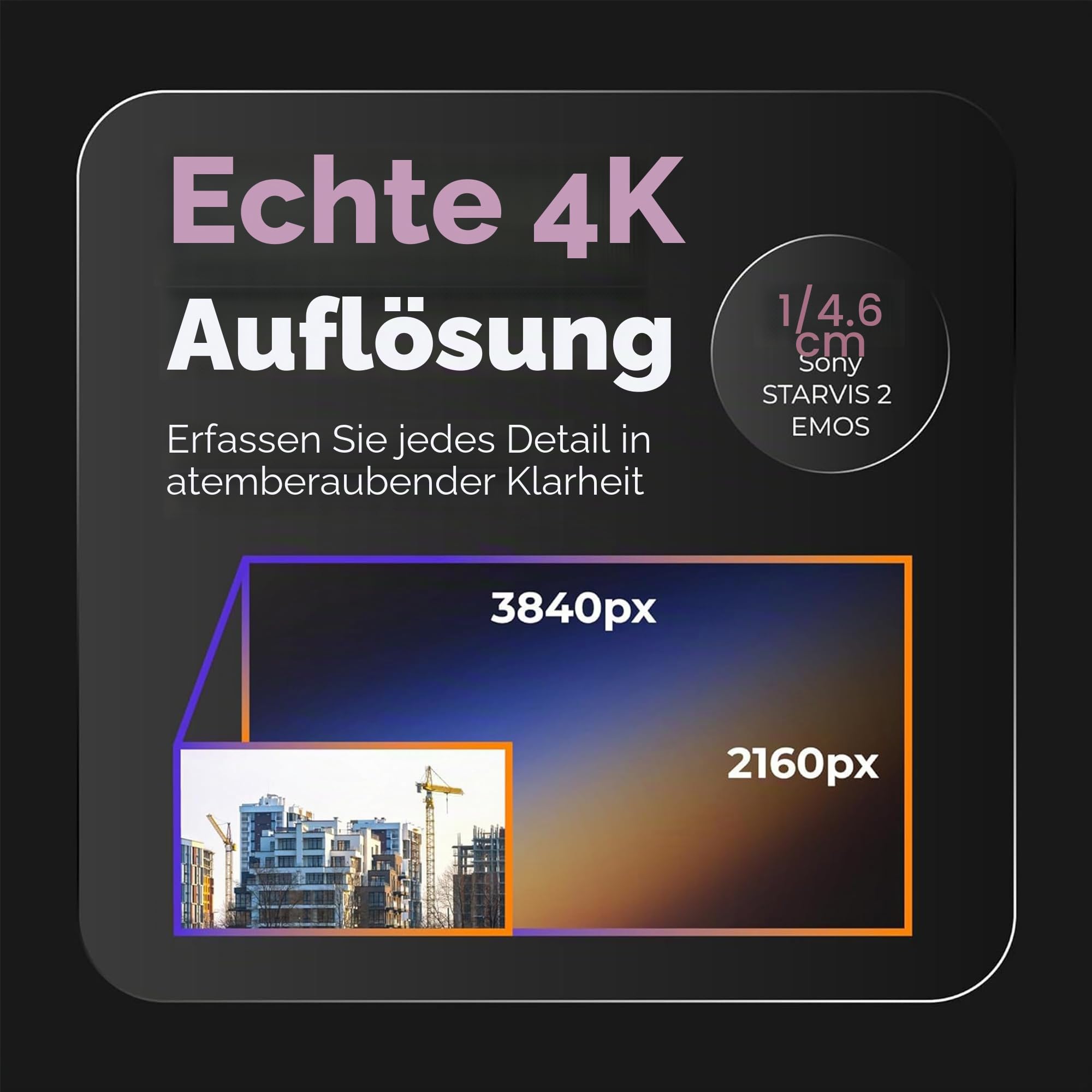 Brinno BCC5000 4K WiFi Zeitraffer-Kamera-Bundle - Fortschrittlicher Bildsensor, HDR, IP65-Gehäuse, mobile App, 6 Monate Akkulaufzeit mit erweiterten Steckplätzen, Bluetooth, Konstruktionssystem