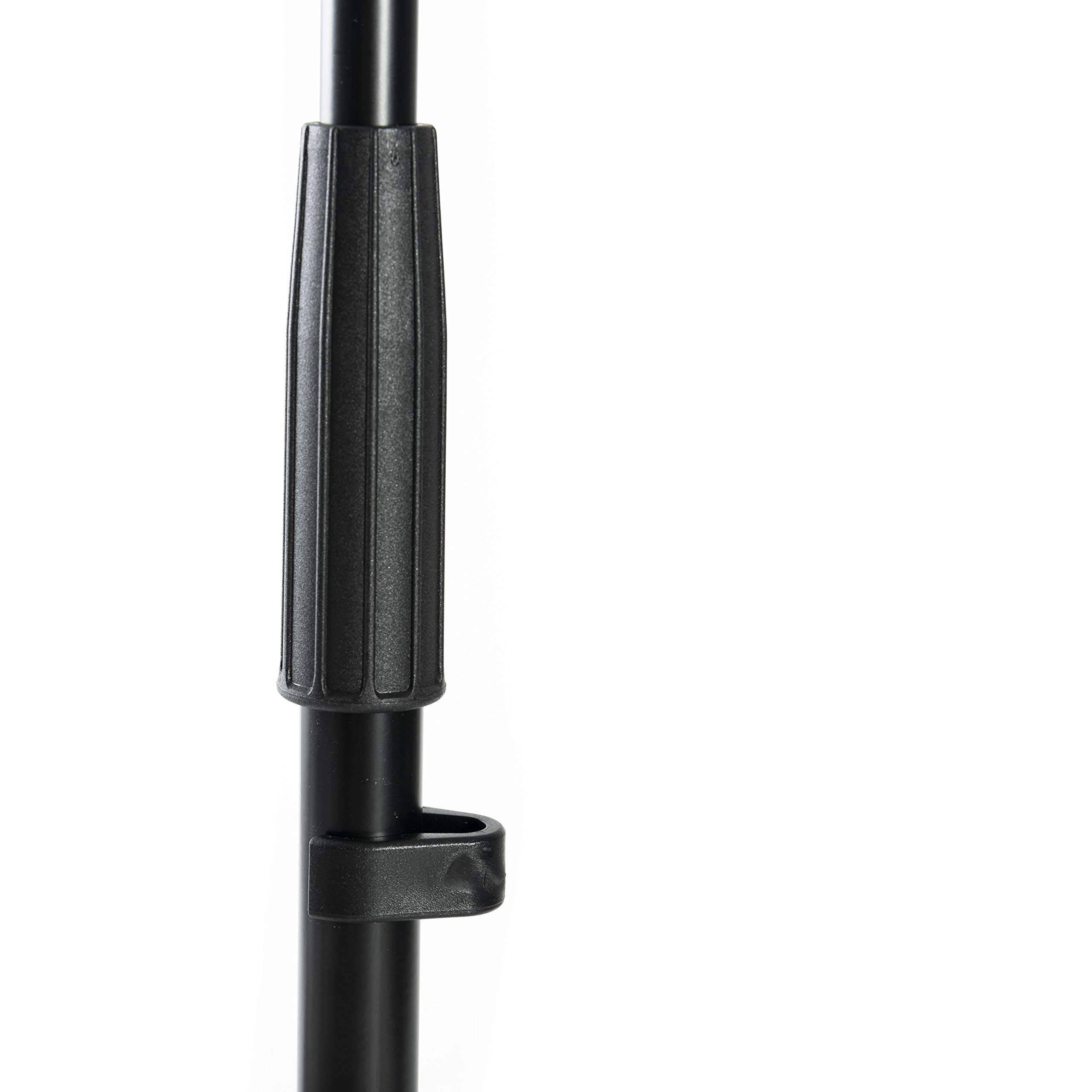 K&M - 25905 - Pied perche de micro taille basse - black