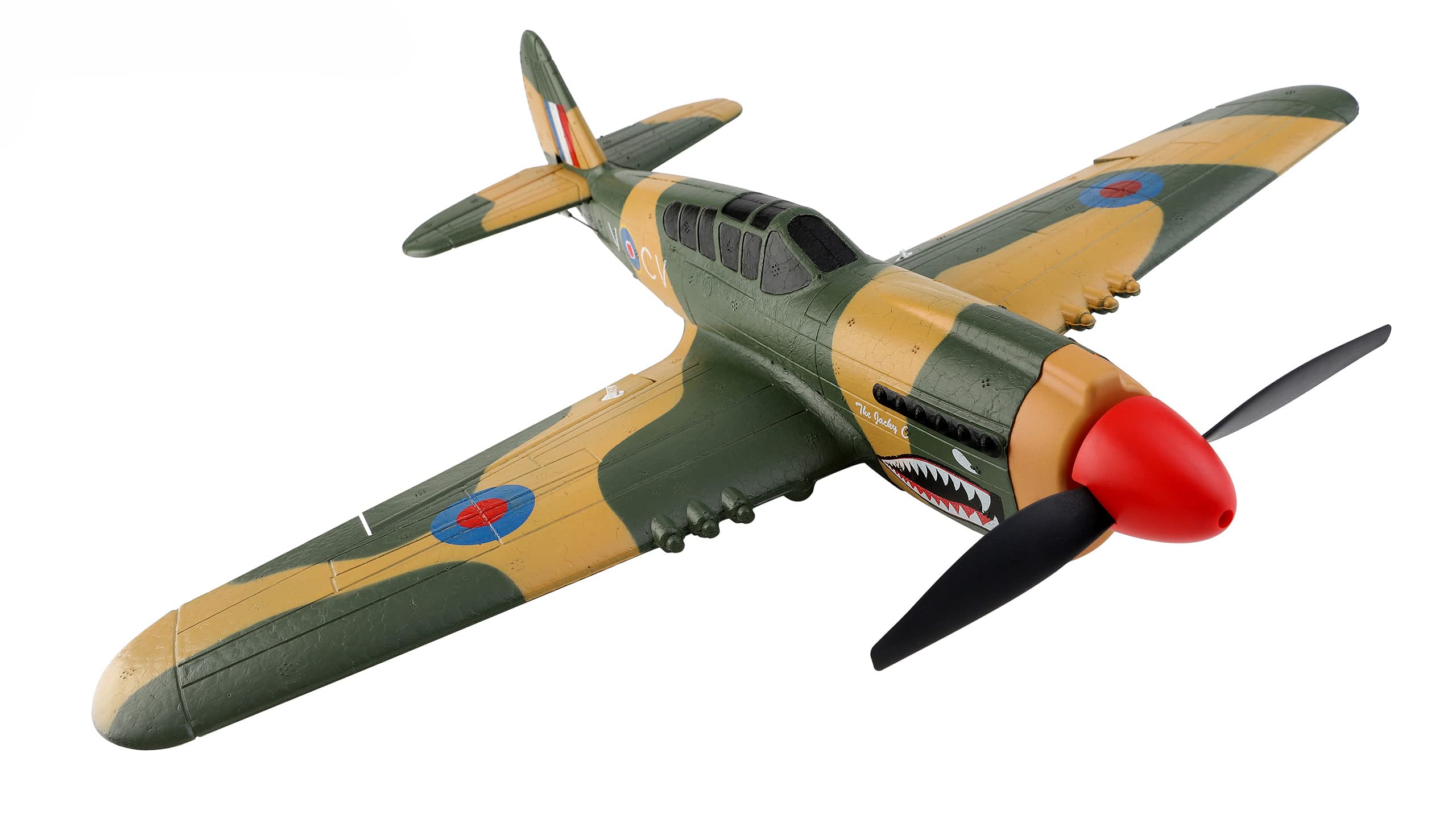 Amewi AMXFlight P40 Fighter 4 canali 3D/6G RTF mimetico RC telecomandato