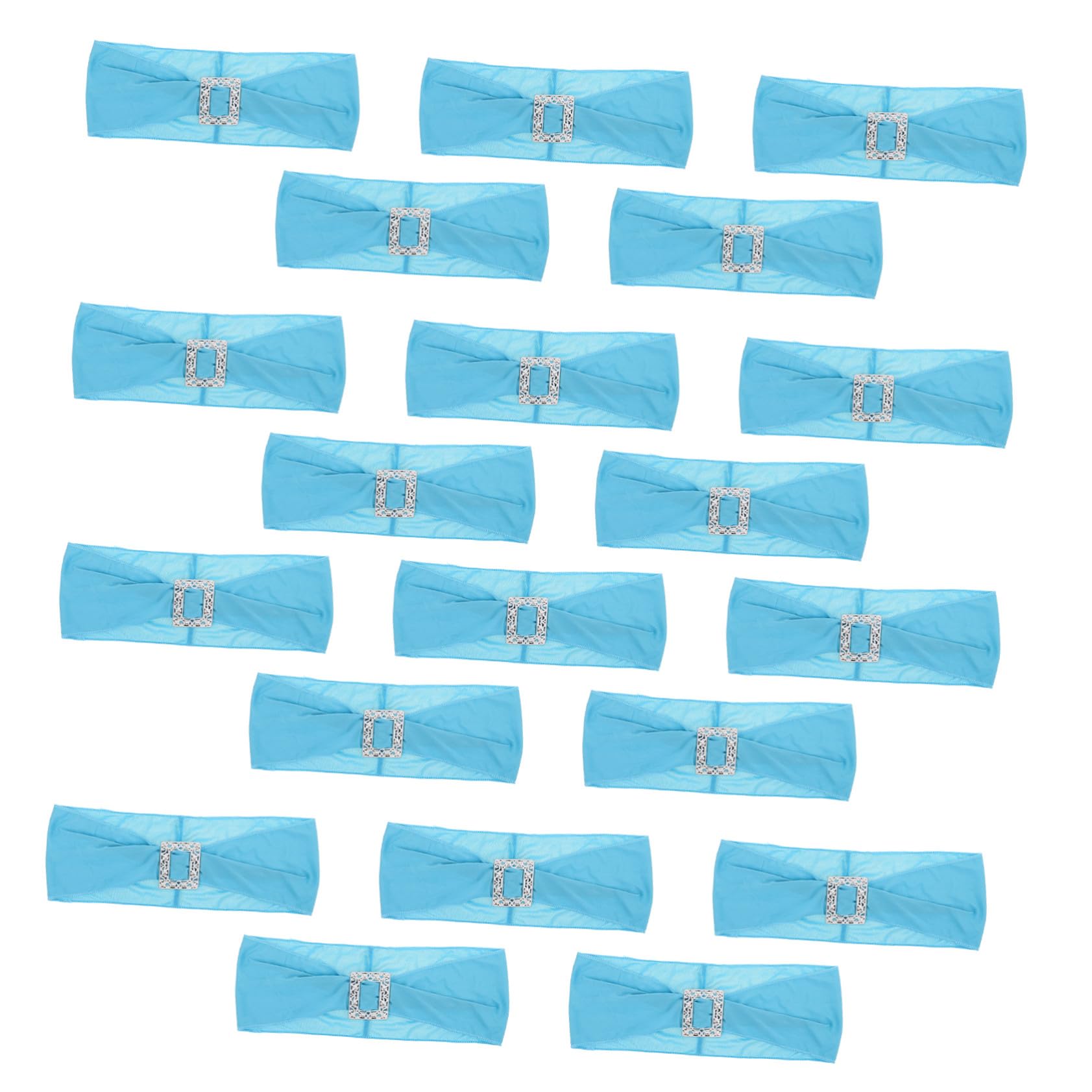Nœuds élastiques pour chaises avec boucle coulissante | Finition haut de gamme événementielle
