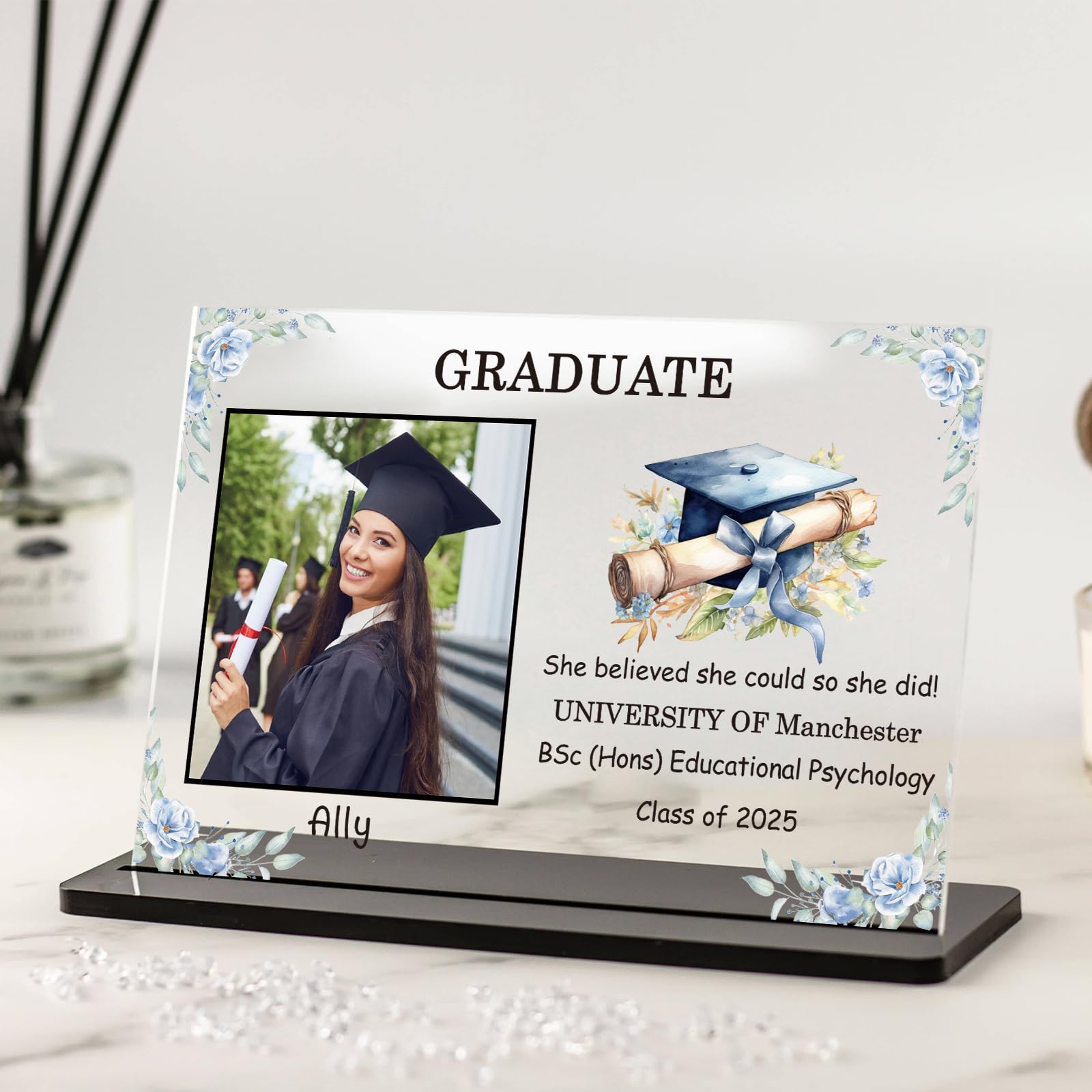 Personalized Graduation Ideas Personalised Graduation Gift | Pretty