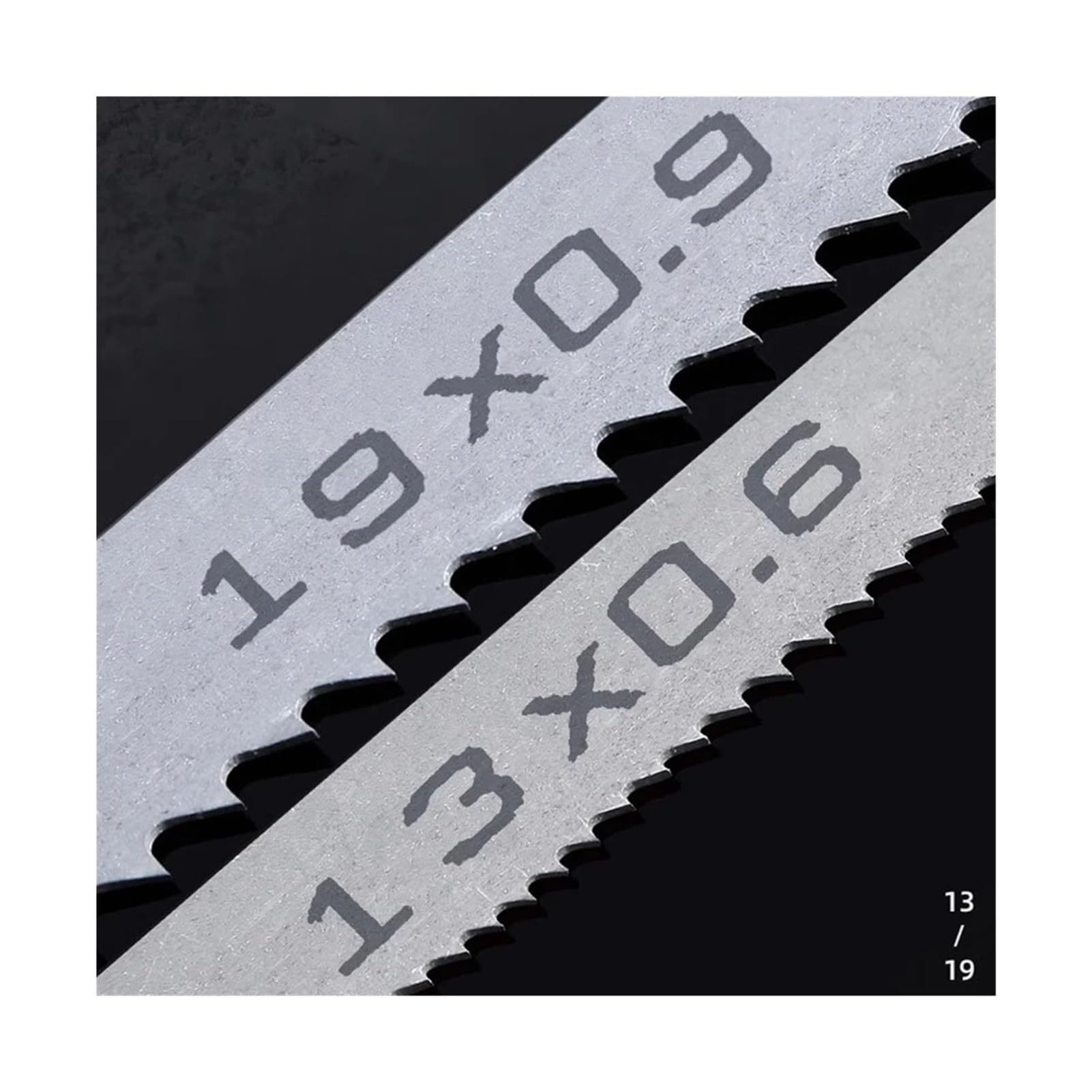 1140 1735 1826 2240 2750mm M42 lame de scie à ruban bimétallique 13mm coupe bois dur, métal 1/2 "3/4"(13x0.6mm 8-12Tpi,Length 2240mm)