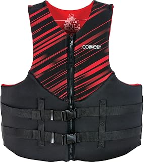 Connelly Coast Guard Approved Vest, Promo Neoprene Red - 3XL-Big and Tall