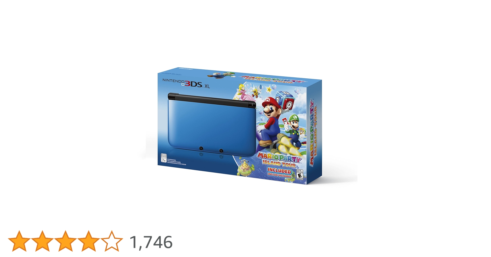 Nintendo 3DS 青 + Super Mario Bros. Nintendo 3DS Console (Cobalt Blue) – Mario Series Compatible