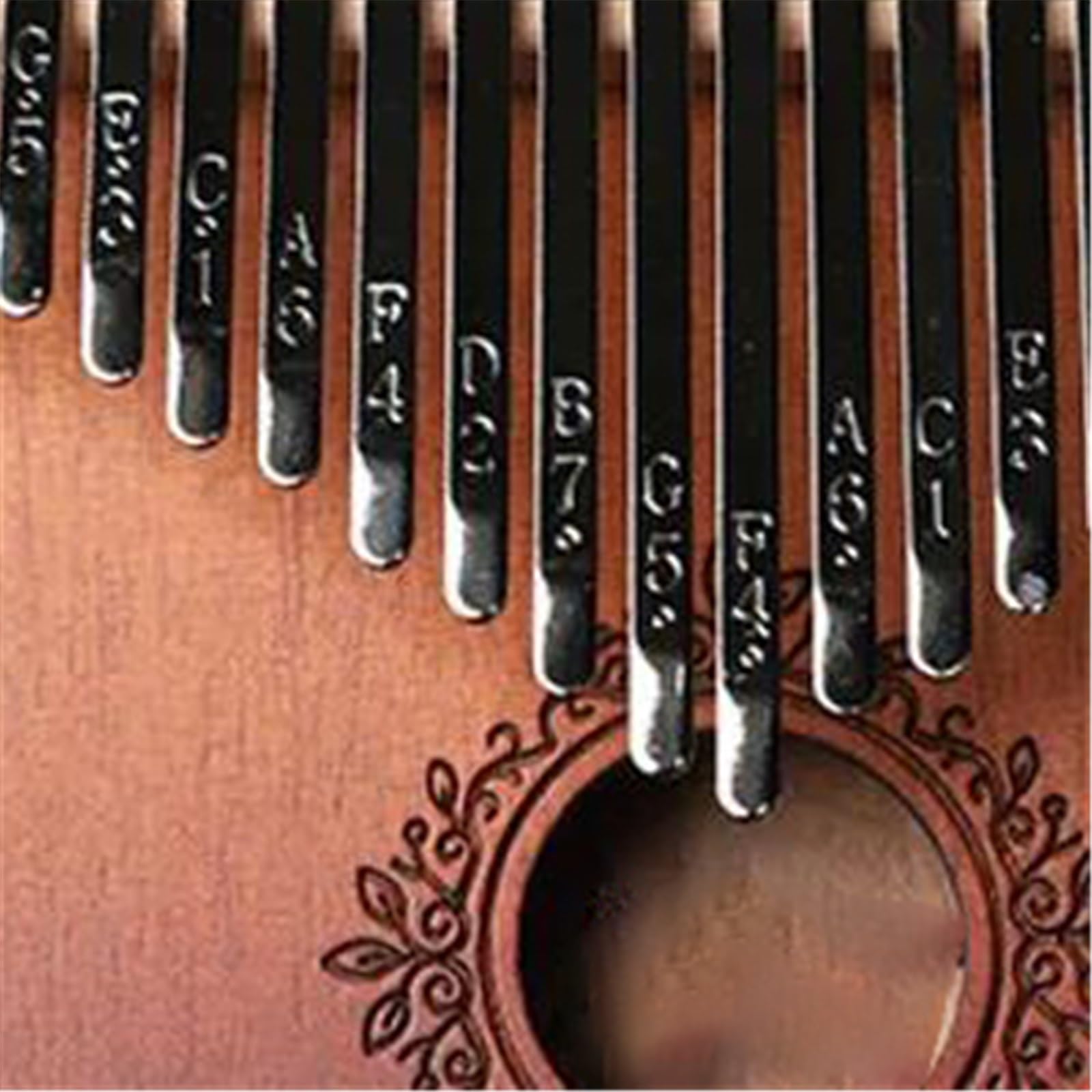 Przenośna Kalimba Dla Początkujących Mahoniowa Kalimba