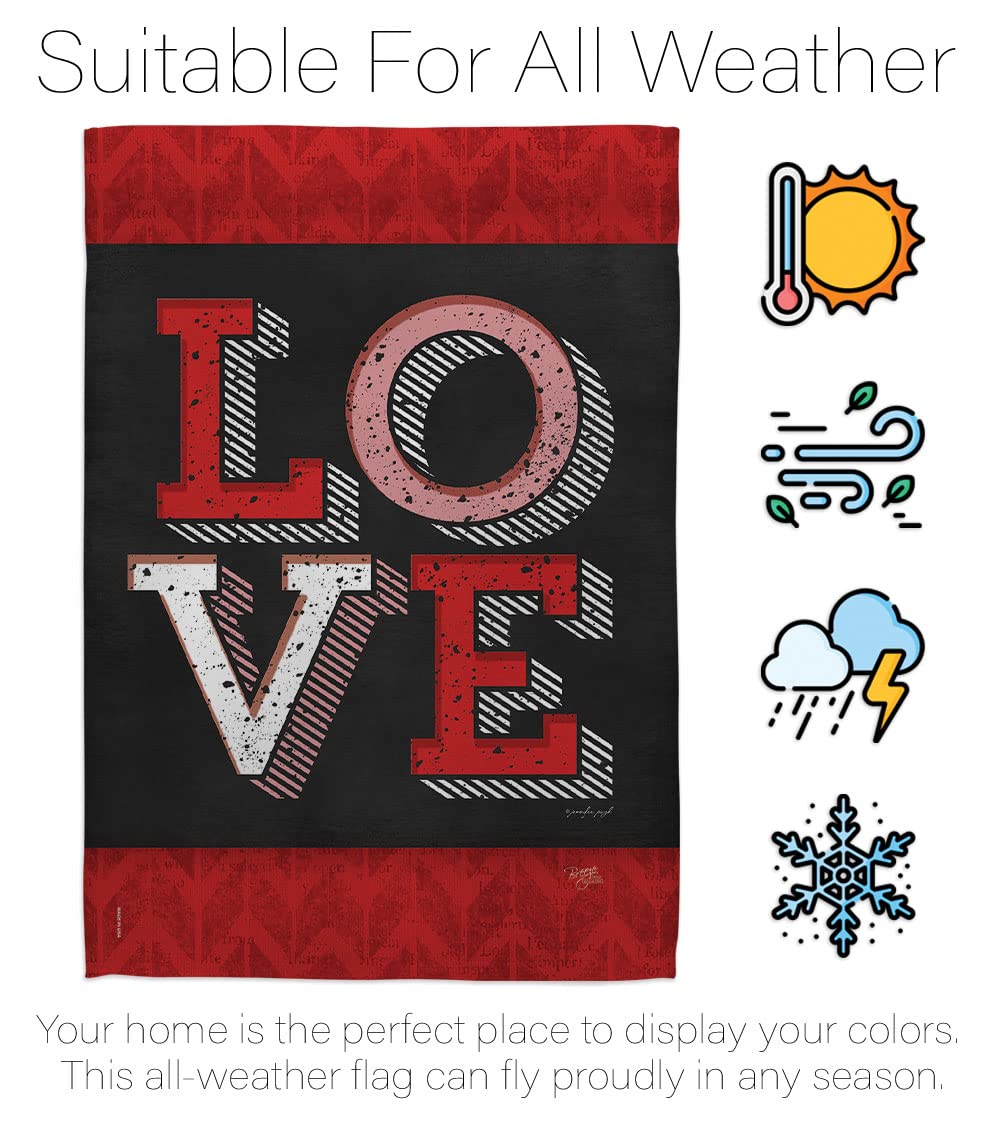 Amazon.com : Breeze Decor S101059-BO Red Love Spring