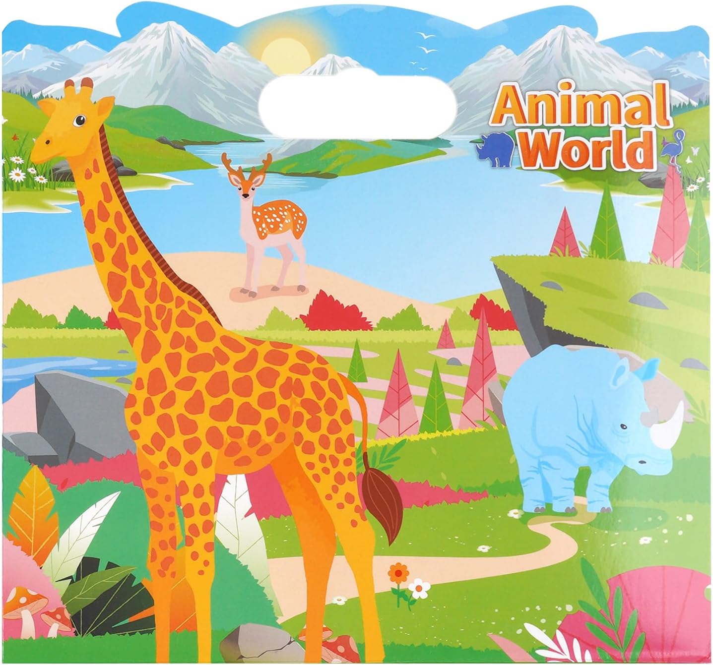 amazon-shangrla-reusable-animal-sticker-book-for-toddlers-and-kids