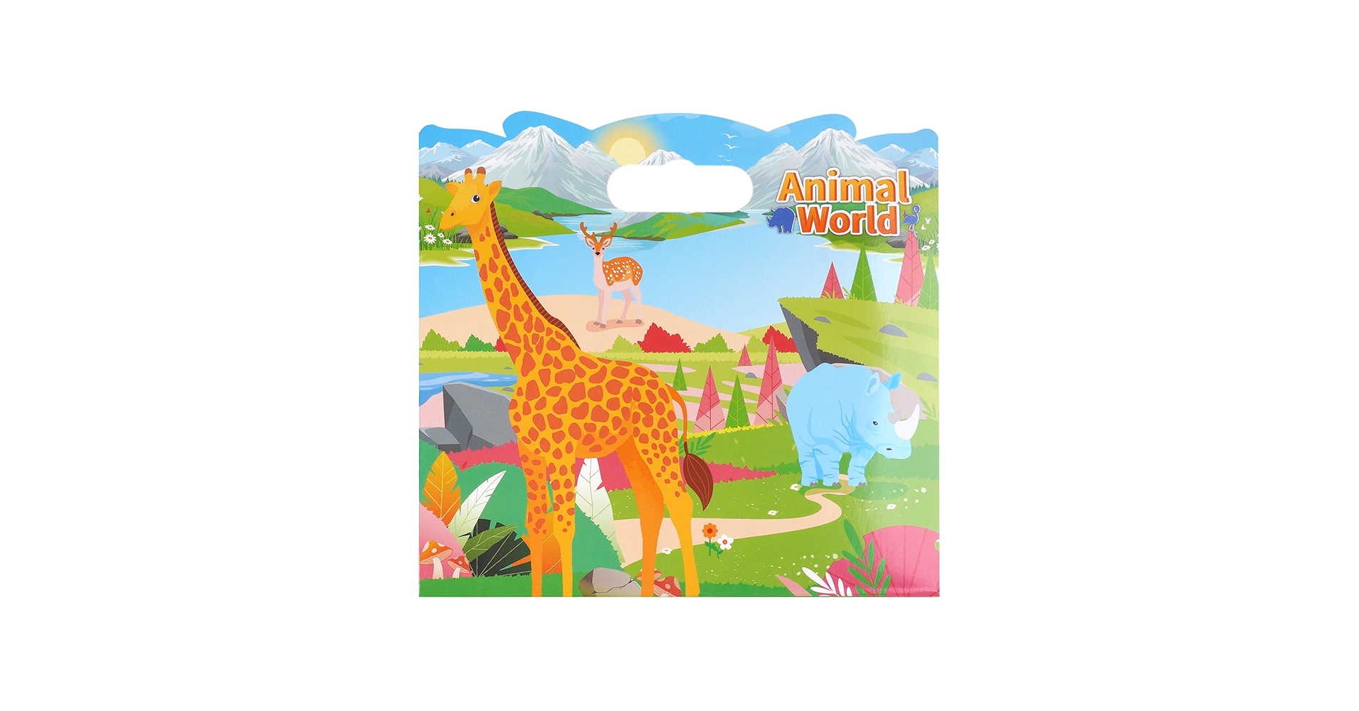 Amazon.com: Reusable Animal Sticker Book for Toddlers and
