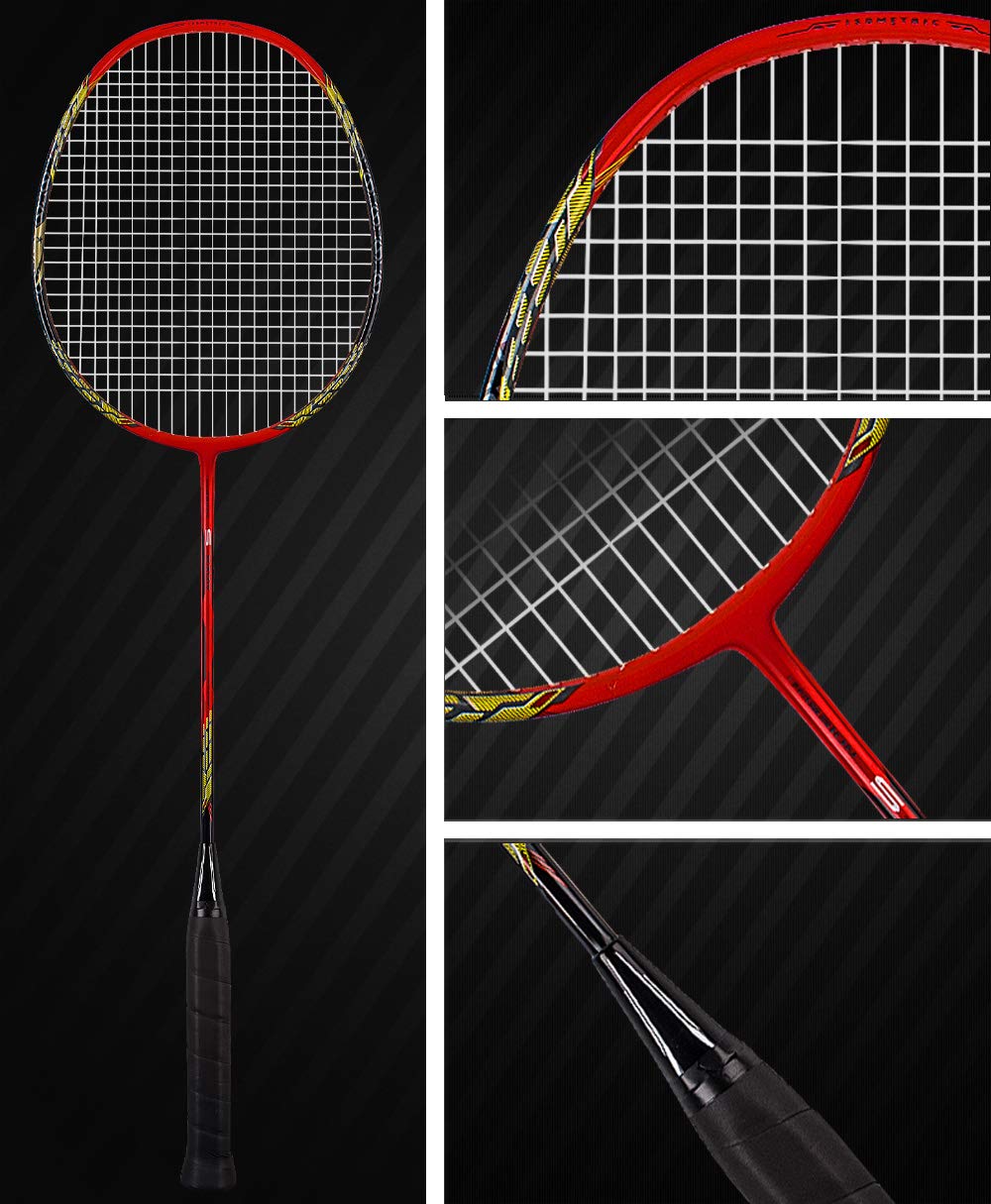 Close-up Van De Afwezigheid Van De Badmintonracket Met Het Badminton Van De Pendelhaan Image92703580