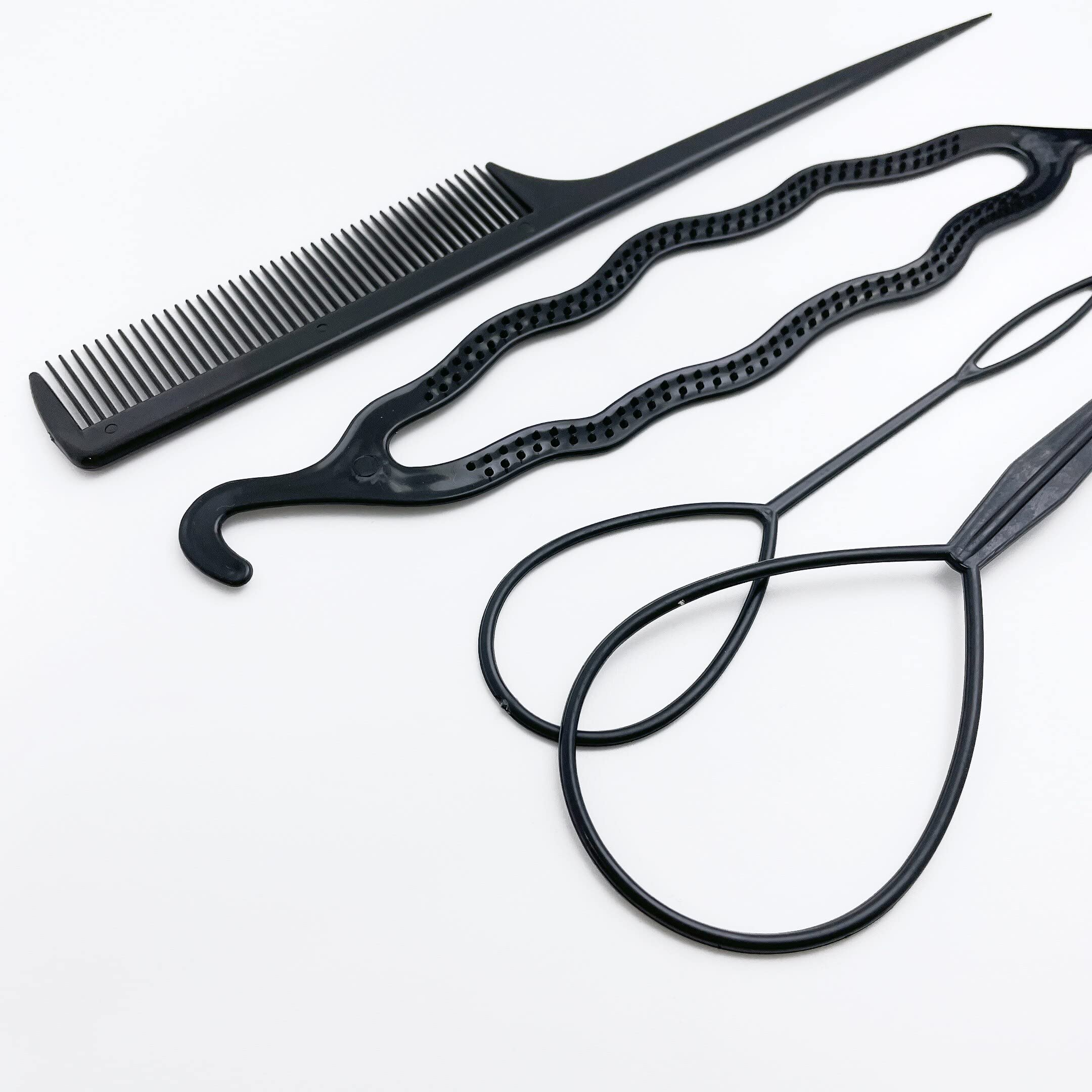 Objetos De Herramientas De Peluquería De Comb Set Barbershop Peinados Colección Concepto Grupo Silueta Vectorial Image195979412