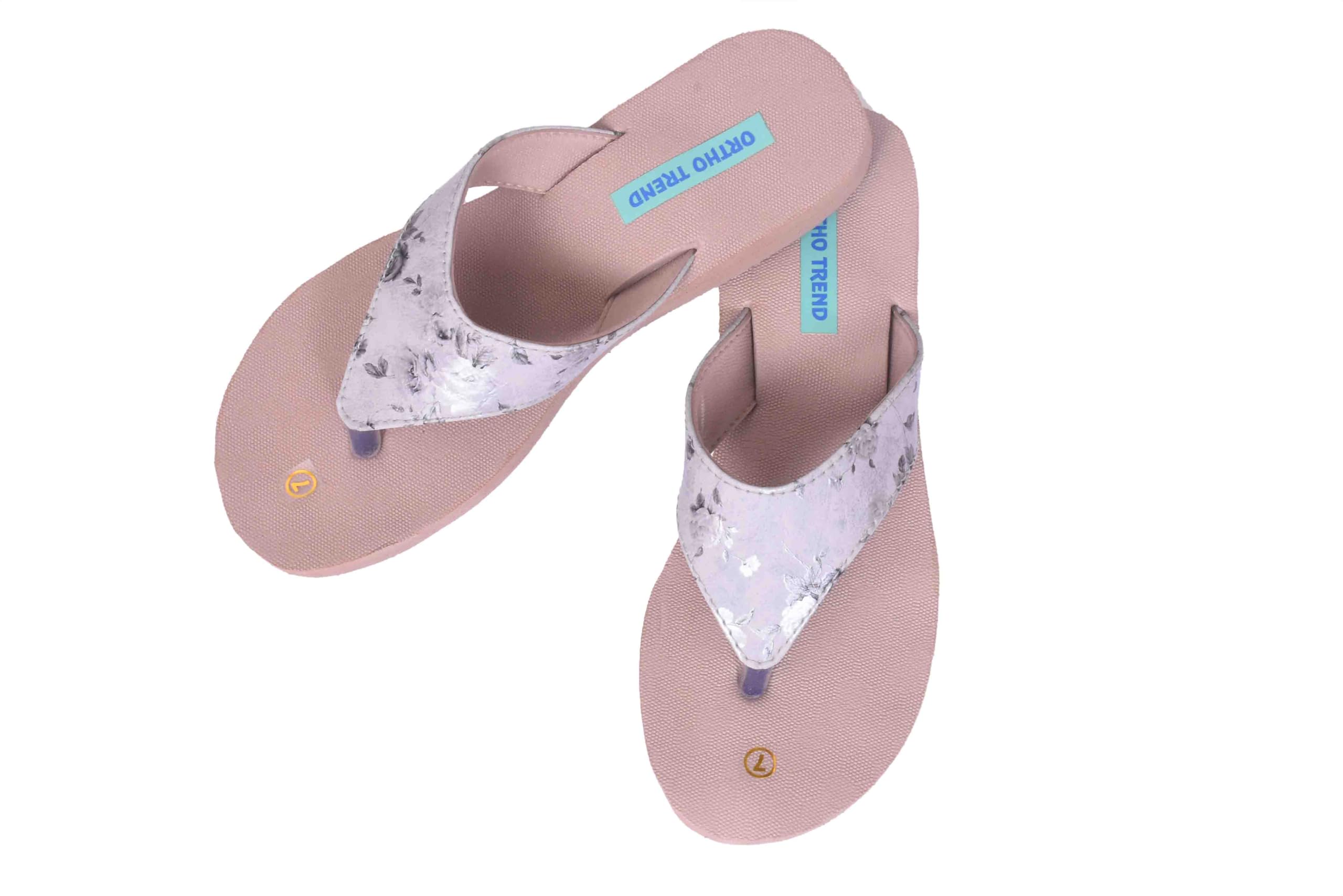 ORTHO TREND Women MCP Stylish & Comfortable Casual Flip Flops Daily Use Chappal (Grey_6 Size) (B0DDTRBYG5) Amazon Price History, Amazon Price Tracker