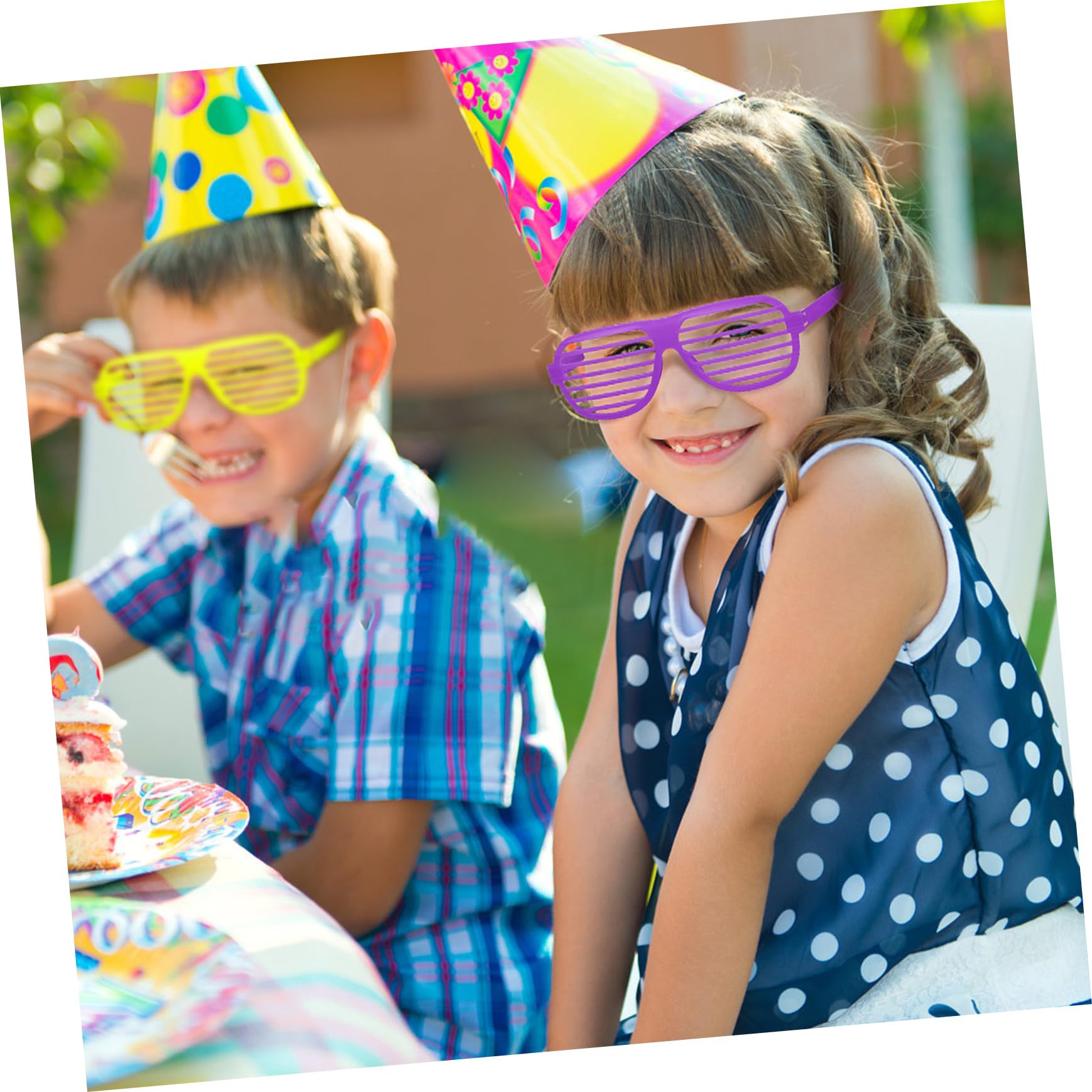 BESPORTBLE 18 Glasses 80s Party Favors Festival Glasses Cosplay Eyewear Photo Props Glasses Accessories