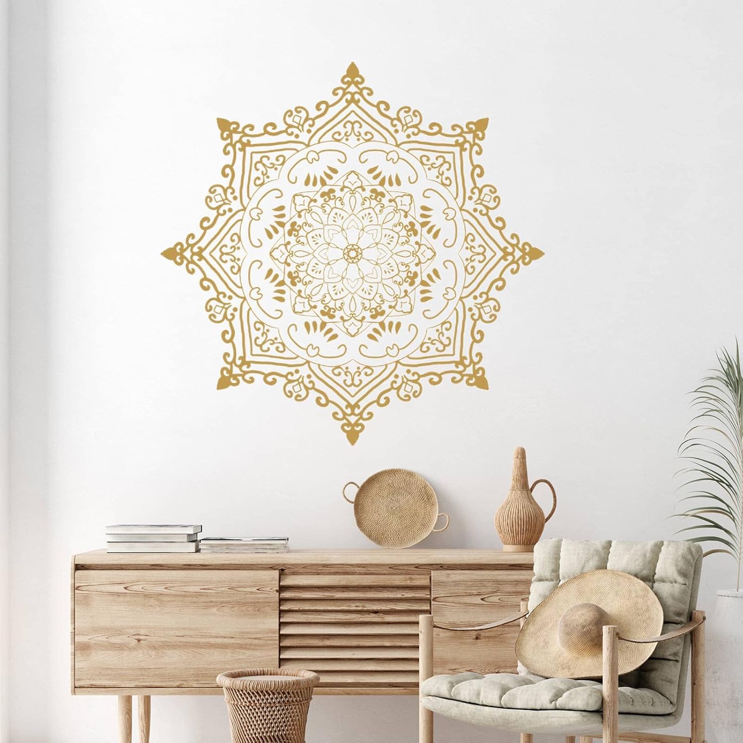 Mandala Wall Decals Wall Stickers for Bedroom Wall Art