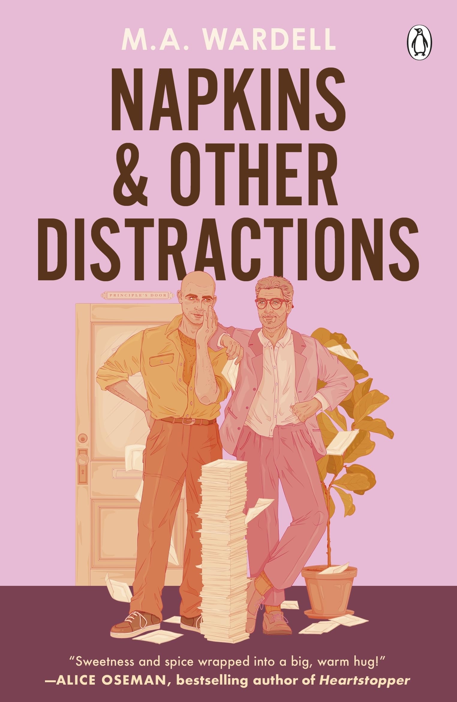 Napkins and Other Distractions: An Enemies-to-Lovers LGBTQ+ Workplace Romance with Heat and Heart