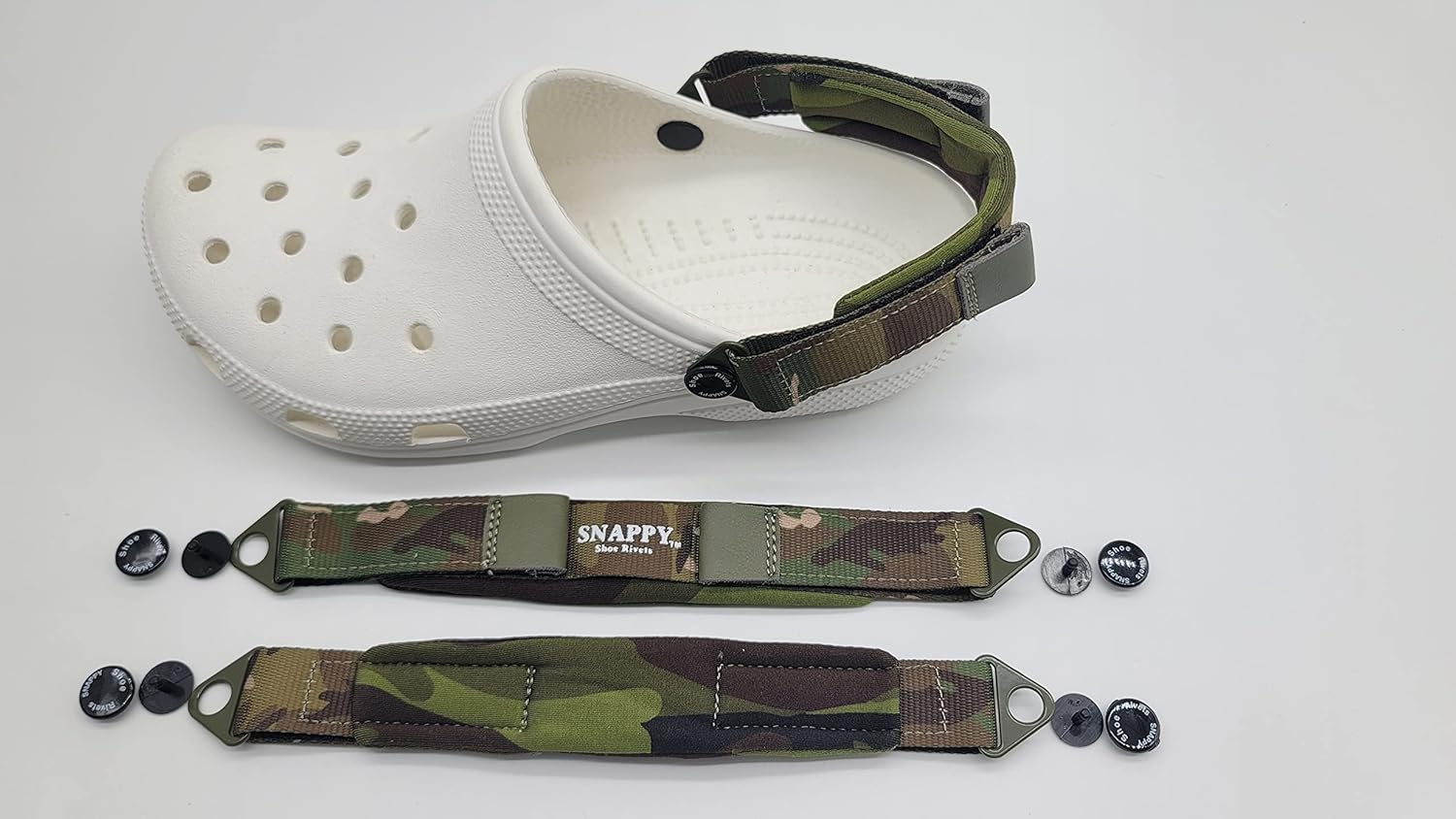 Adjustable Soft croc replacement straps