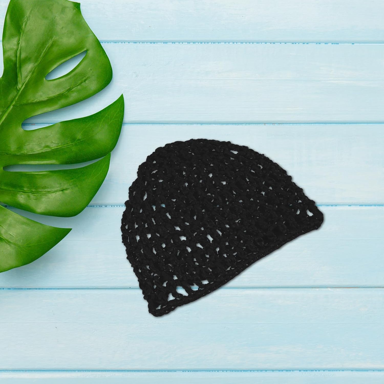 4pcs Breathable Mesh Hair Net Cap for Curly Hair with Quick Drying for Meditation and Nighttime Use