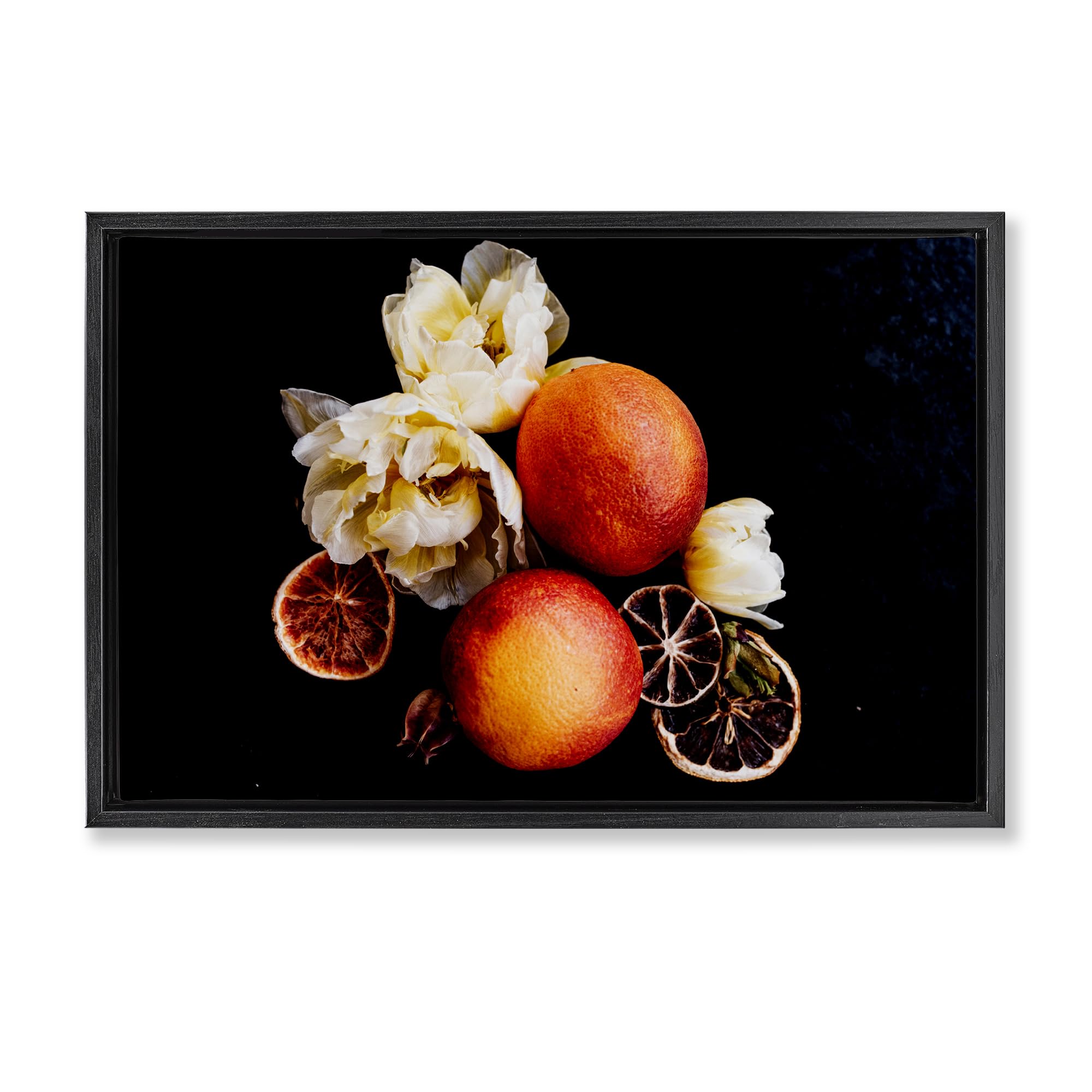 'The Still Spring Fruit'| Floating Frame Canvas Art