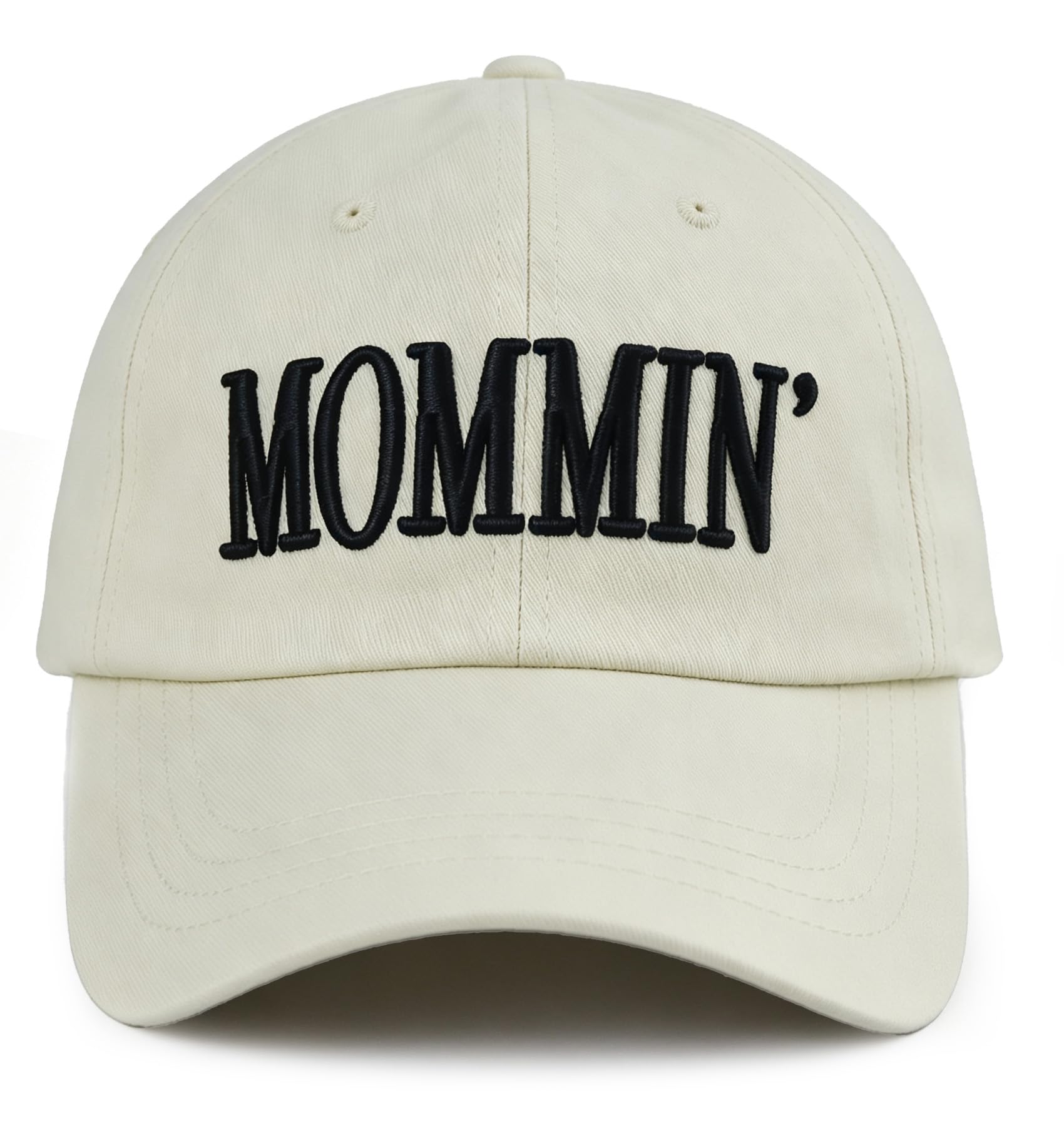 in My Mom Era Hats for Women, Adjustable Embroidered Mommin Mama Baseball Cap