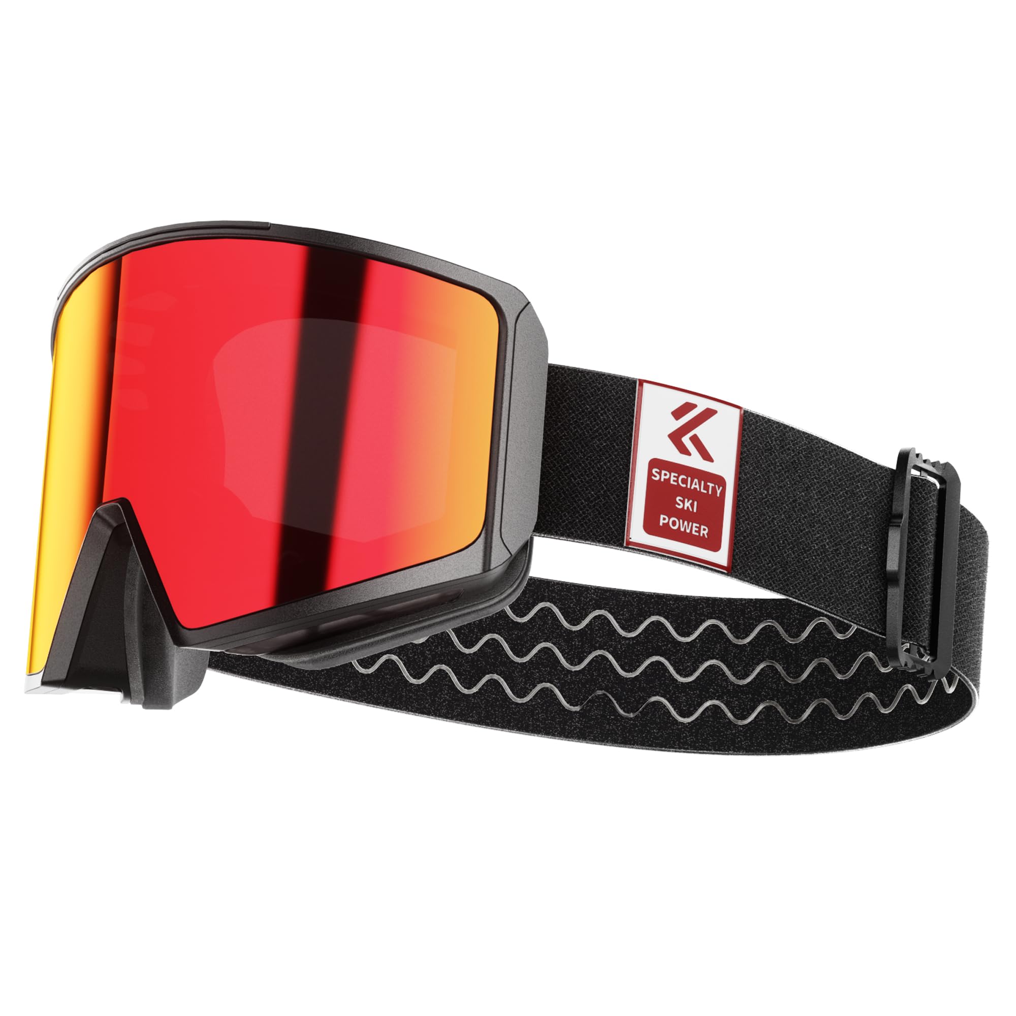 KAPVOE ski goggles Magnetic lens, Anti-fog, UV400 protection, Suitable for men, women and teenagers K719