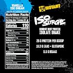 MUTANT ISO SURGE | Gourmet hardcore protein formula - whey protein Isolate powder, low carb, low fat, digestive enzyme boosted - Vanilla Ice Cream - 2.27 kg