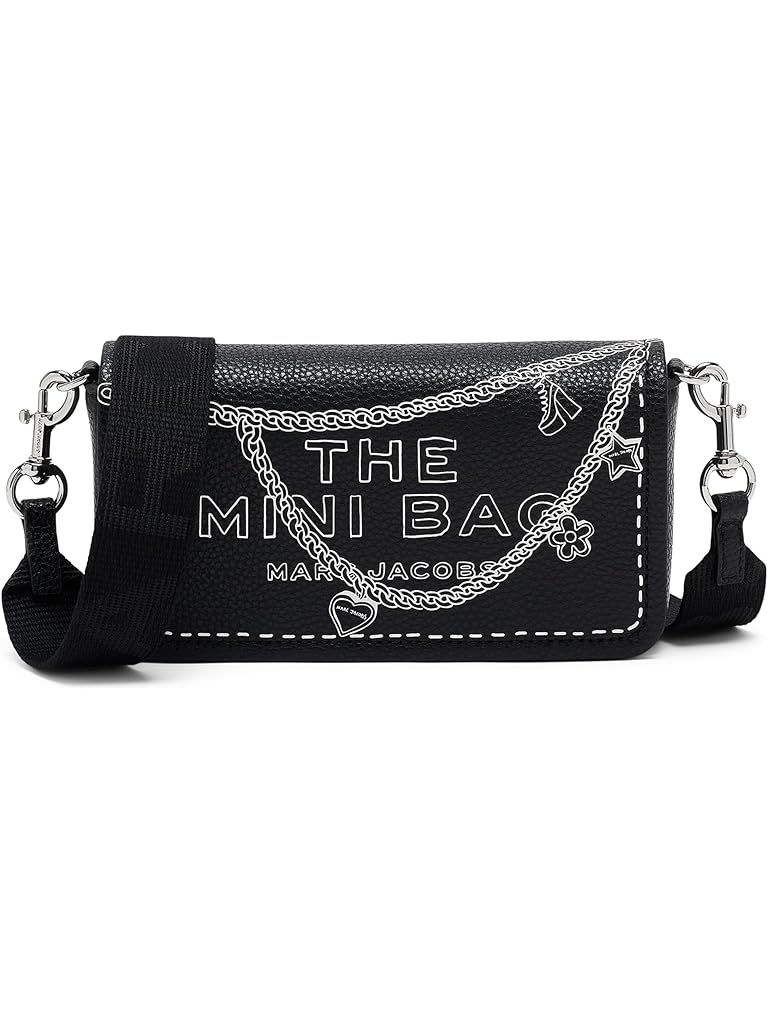 Black Marc Jacobs The Trompe L'oeil Charm Leather Mini Bag