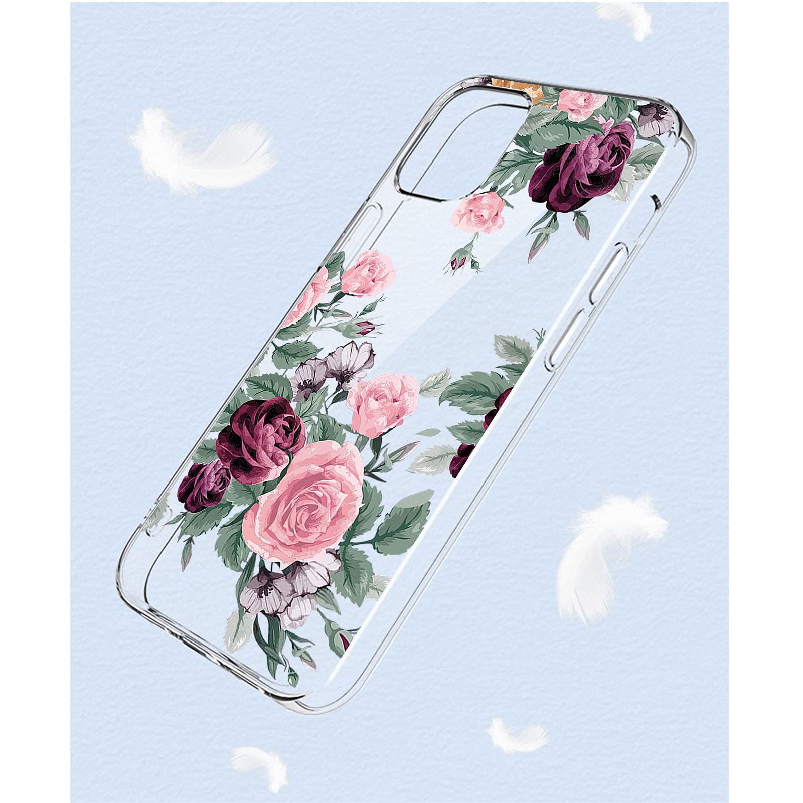 SCXKJL Custodia per Wiko Y52 (5.00 Pollice) Cover Trasparente