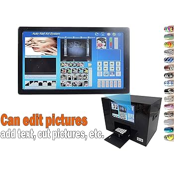 Amazon.co.jp: タッチスクリーンコンピューターネイルマシンを
