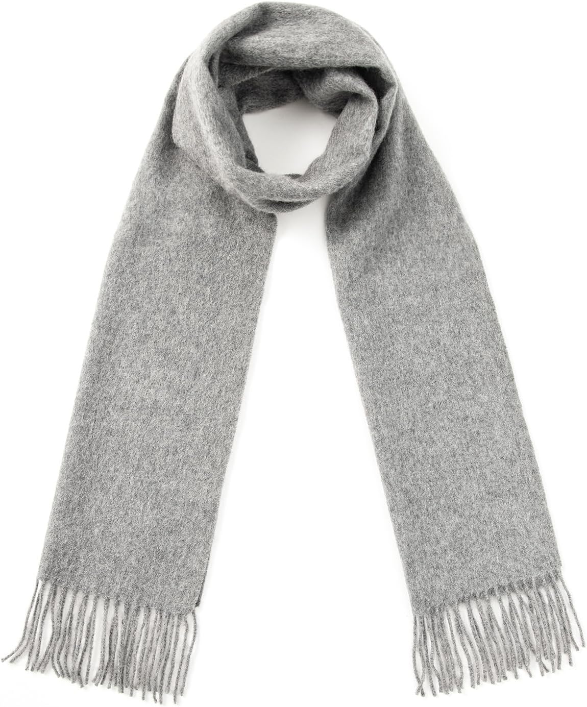 Villand Pure 100% Cashmere Scarf with Fringed Edges, Ultra Soft Large Cashmere Shawl Wrap for Women and Men - Image 3