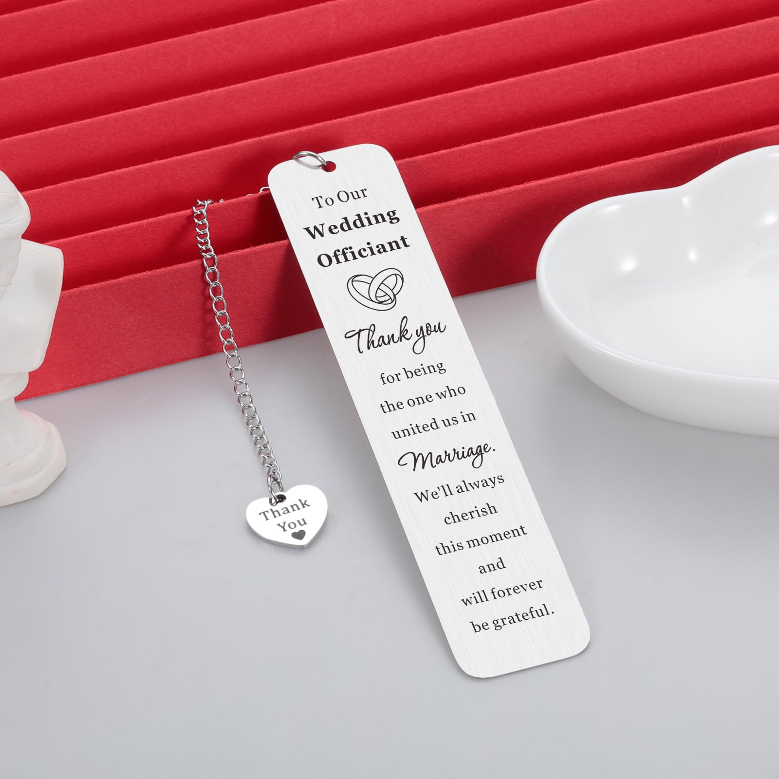 Wedding Officiant Gifts Bookmark, Officiant Gifts For Wedding Day Appreciation Gifts Wedding Officiant Proposal Gift Wedding Planner Thank You Gifts Weddi - View #6