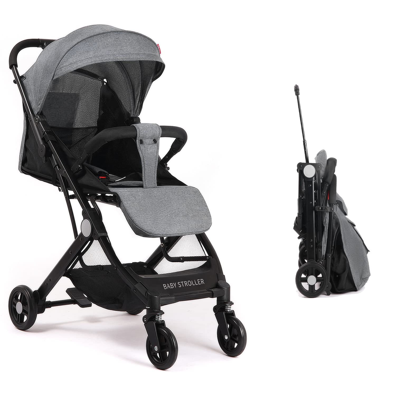 one fold pram
