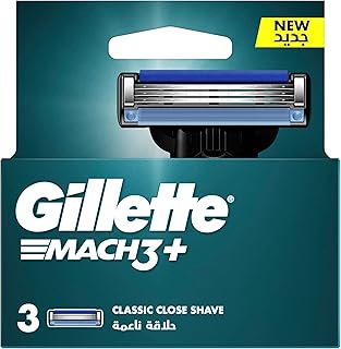 Gillette Mach3+ Razor Blade Refills – 3 Pieces