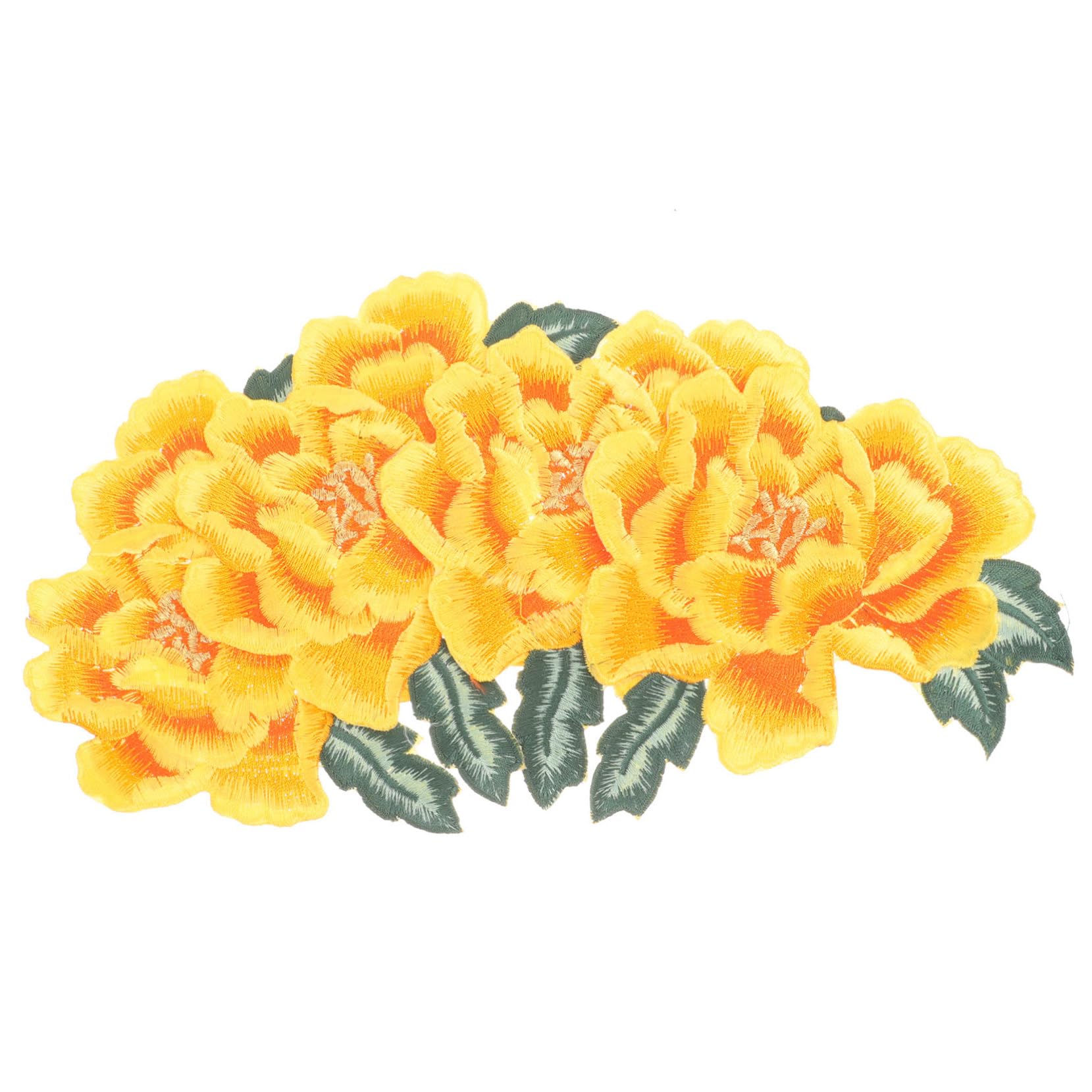 HOMSFOU 5 Sätze Kleiderflicken Jeansflicken Für Zerrissene Jeans Blumen Kleidung Dekoration Bestickte Applikation Nähflicken Kleiderflicken Aufnäher Für Jacken Kleidungsstoff 4 Stück * 5